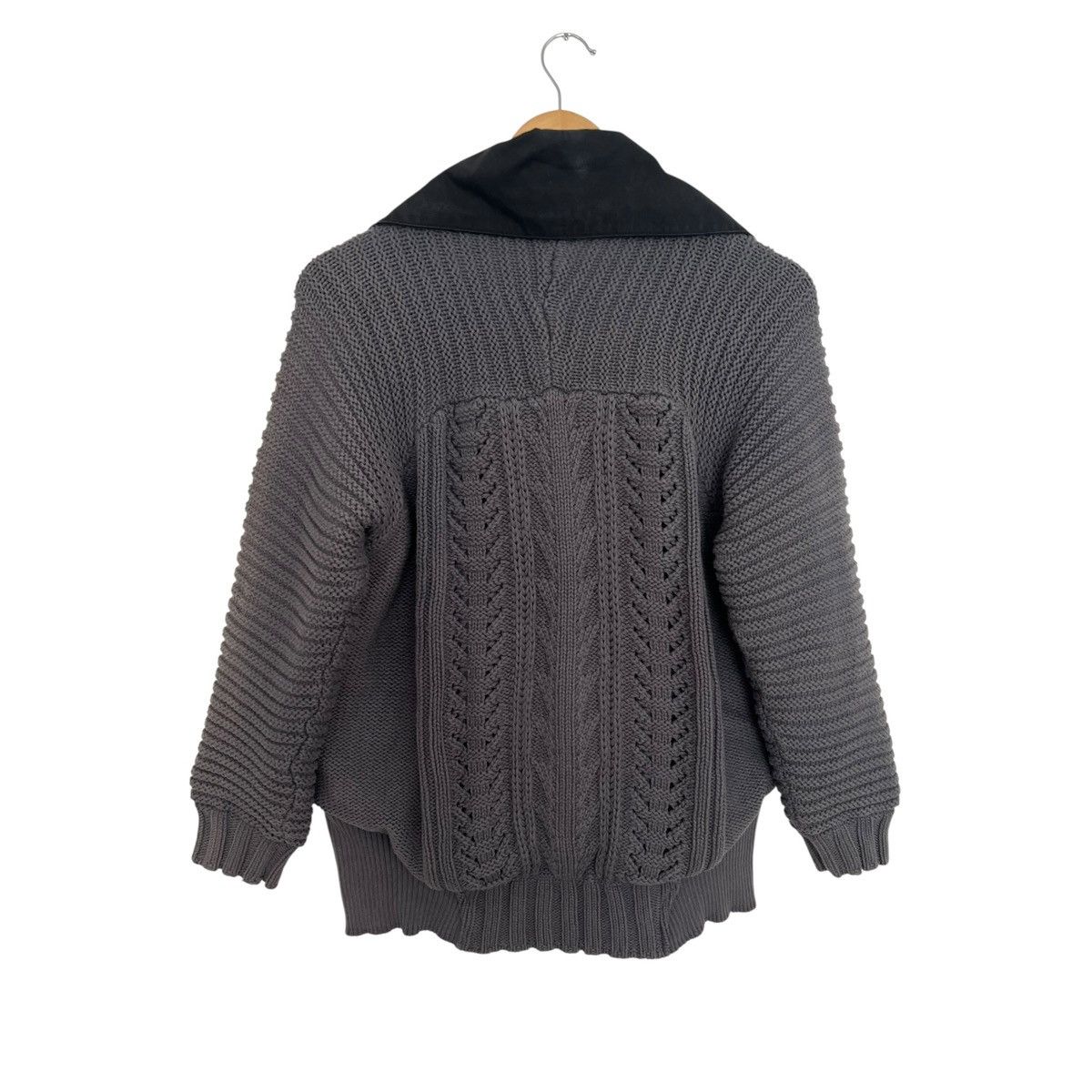 Japanese Brand Agosto hybrid knit sleeve jacket Size US M / EU 48-50 / 2 - 3 Thumbnail