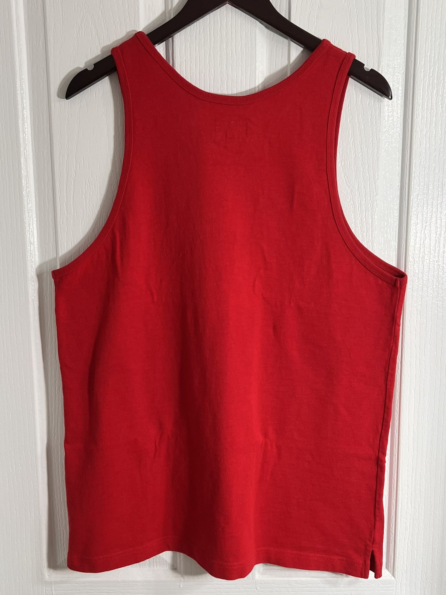 Supreme SUPREME Collegiate Tank Top Sleeveless Shirt Red Large SS15 Size US L / EU 52-54 / 3 - 6 Thumbnail