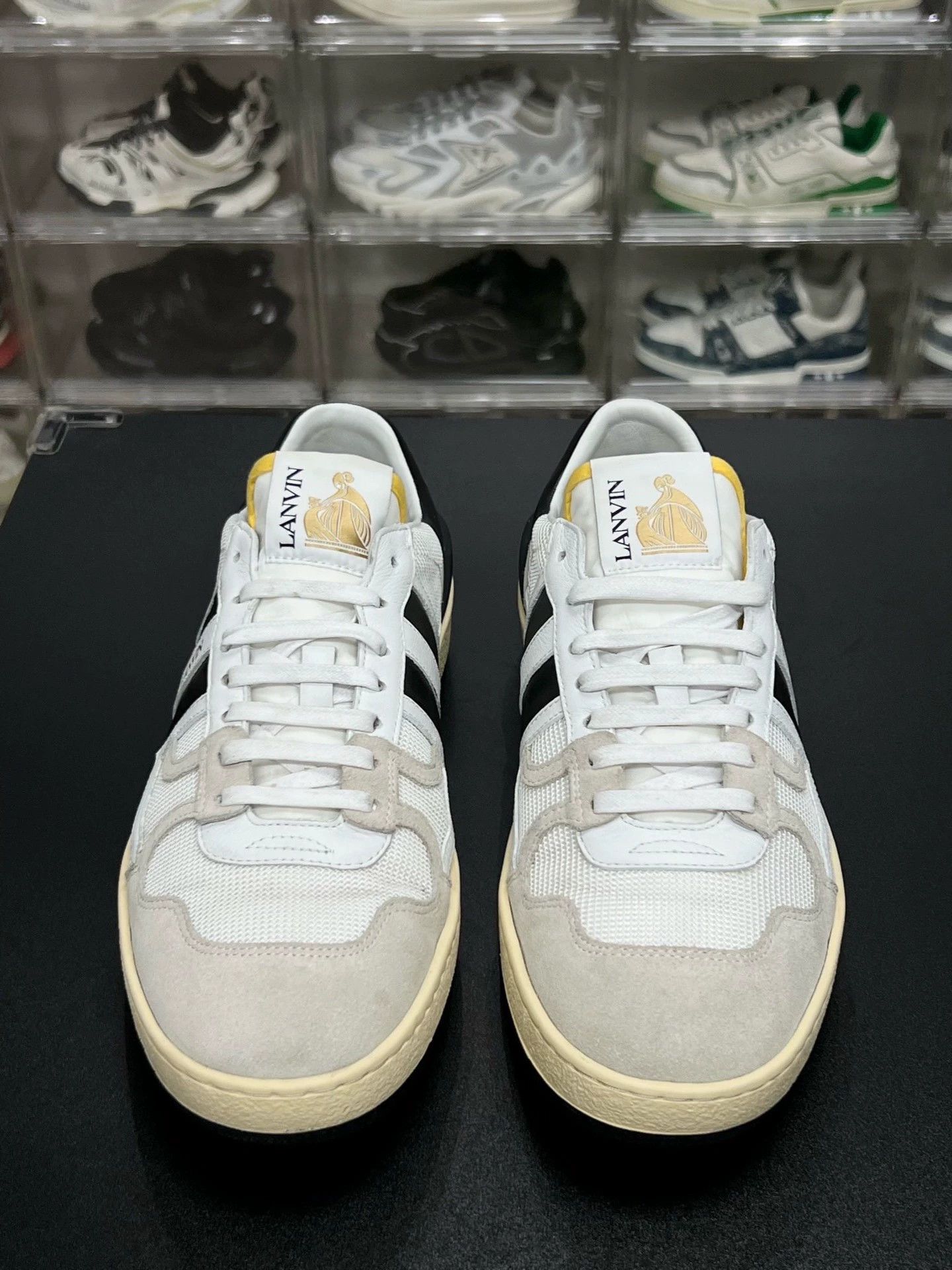 Lanvin lanvin clay black and white sneakers size 42 Size US 9 / EU 42 - 2 Thumbnail