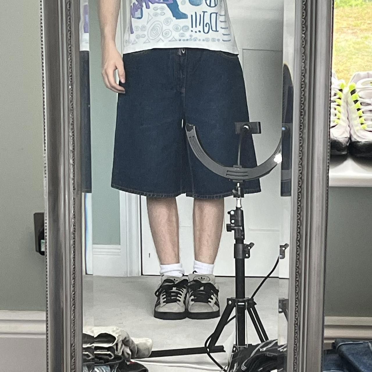 Wu-Tang Clan Wu Wear Men's Blue Shorts Size US 34 / EU 50 - 6 Thumbnail