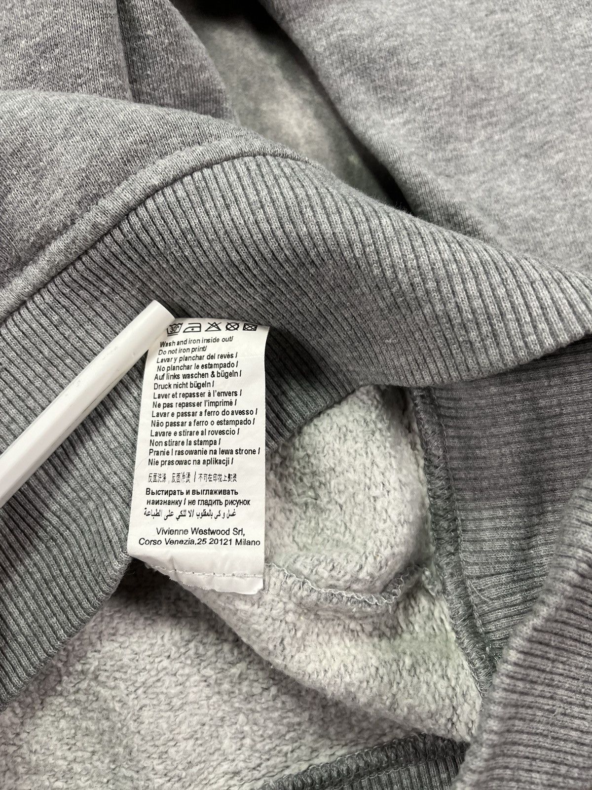 Vivienne Westwood Vivienne Westwood Anglomania Distressed Big Logo Crewneck M Size US M / EU 48-50 / 2 - 8 Thumbnail