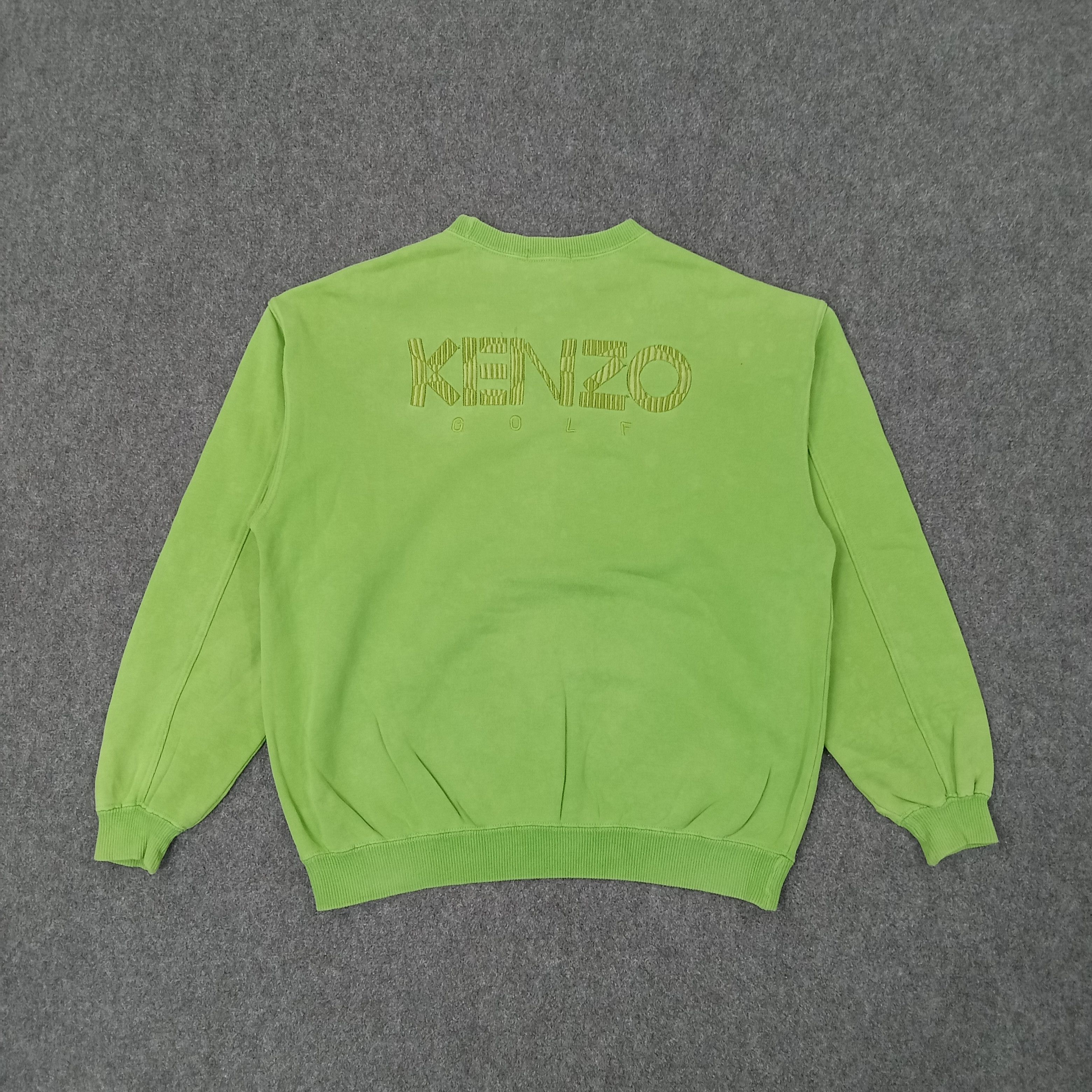 Kenzo Kenzo Goft Japanese Brand Sweatshirt C243N12 Size US M / EU 48-50 / 2 - 1 Thumbnail