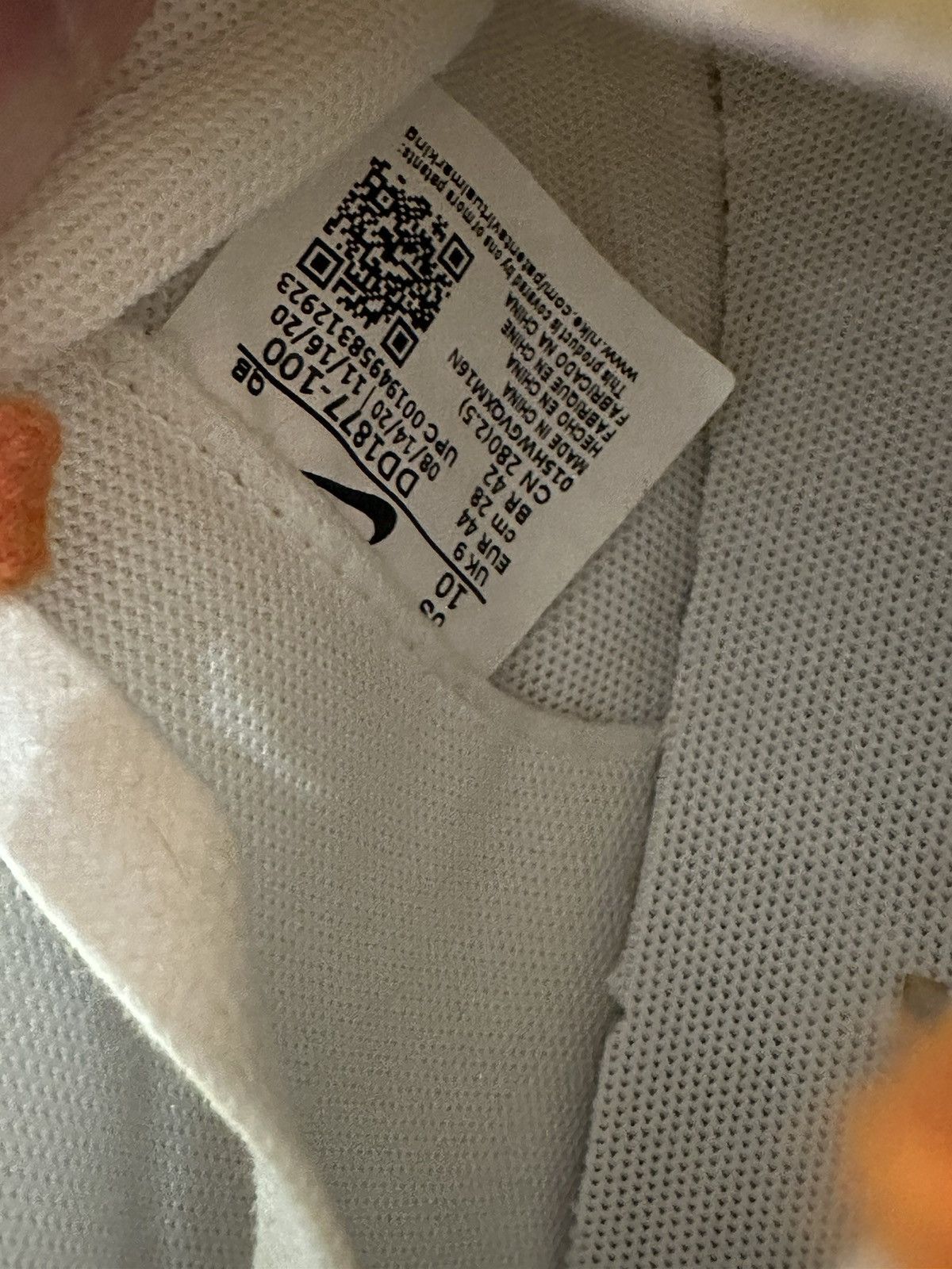 Nike × Sacai Nike Blazer Low x Sacai Magma Orange Size US 10 / EU 43 - 7 Thumbnail
