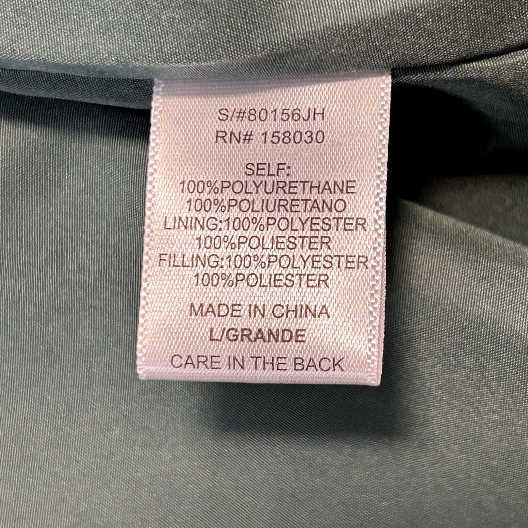 Vintage VINTAGE Windsor Love Tree Vegan Leather Puffer Crop Jacket Womens L Green Size L / US 10 / IT 46 - 7 Thumbnail