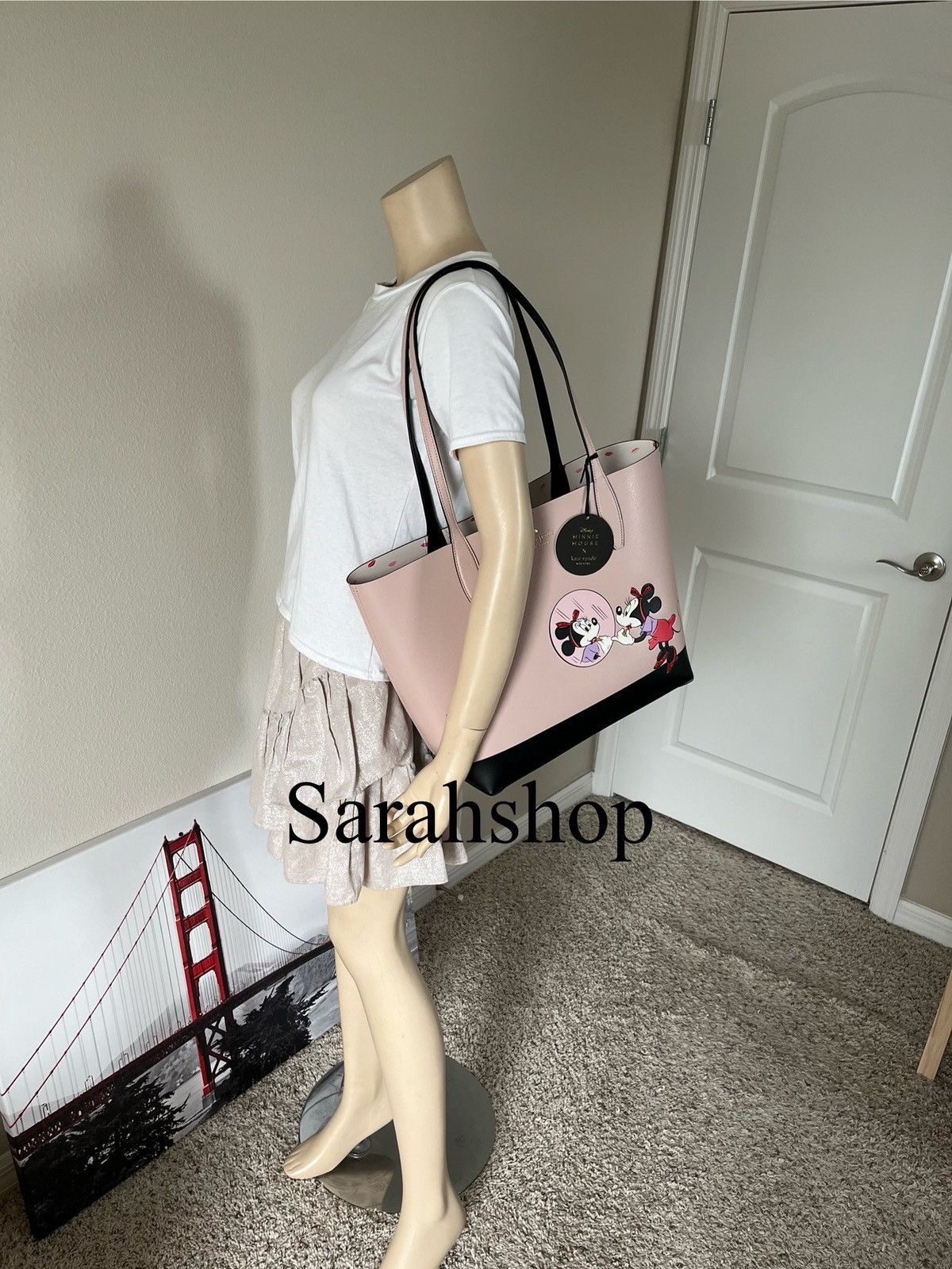 Kate Spade Kate Spade Minnie Mouse Large Reversible Tote Set Size ONE SIZE - 9 Thumbnail