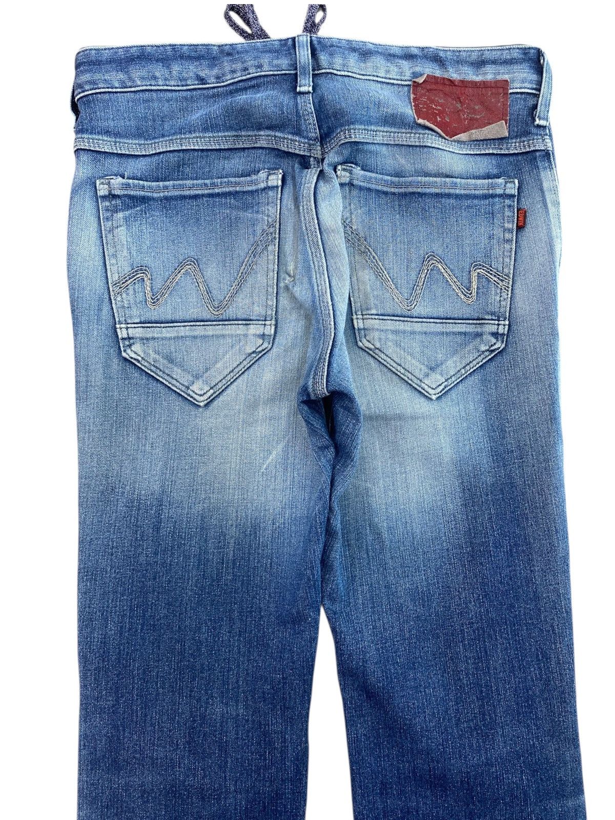 Edwin Edwin Faded Wash Ripped Style Soft Jeans Size US 31 - 4 Thumbnail