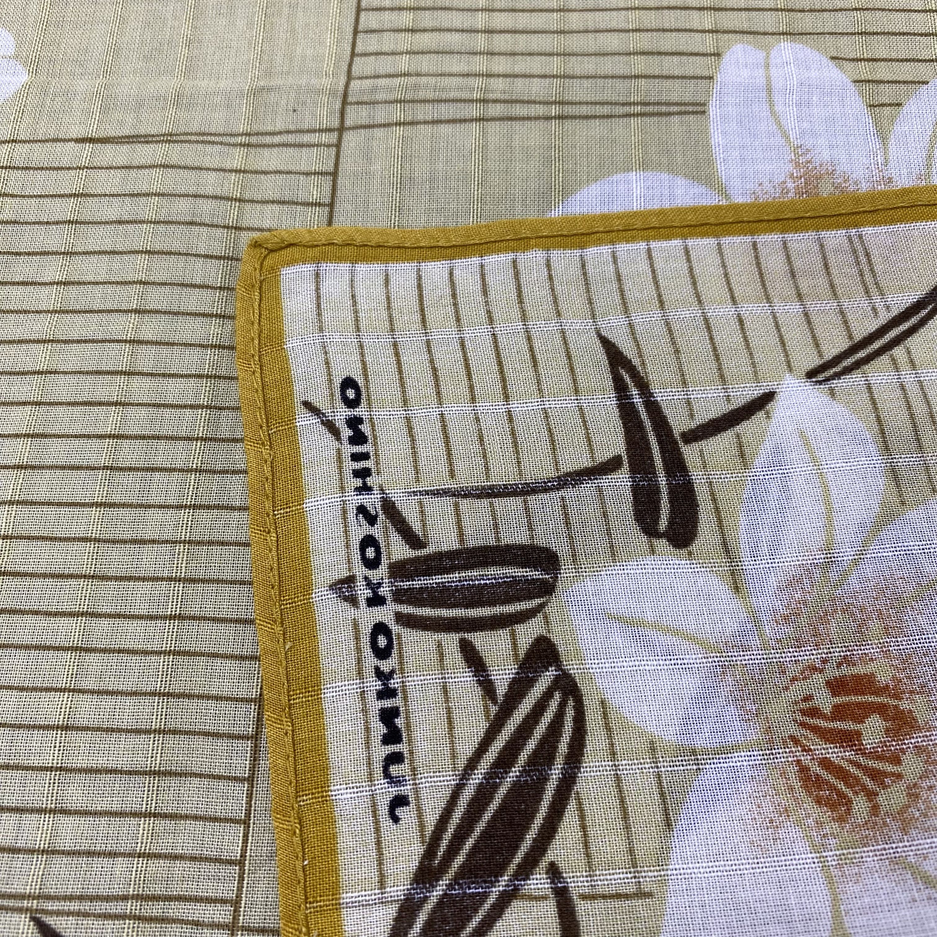 Japanese Brand Junko Koshino Handkerchief Neckerchief Bandana-B1904 Size ONE SIZE - 6 Thumbnail