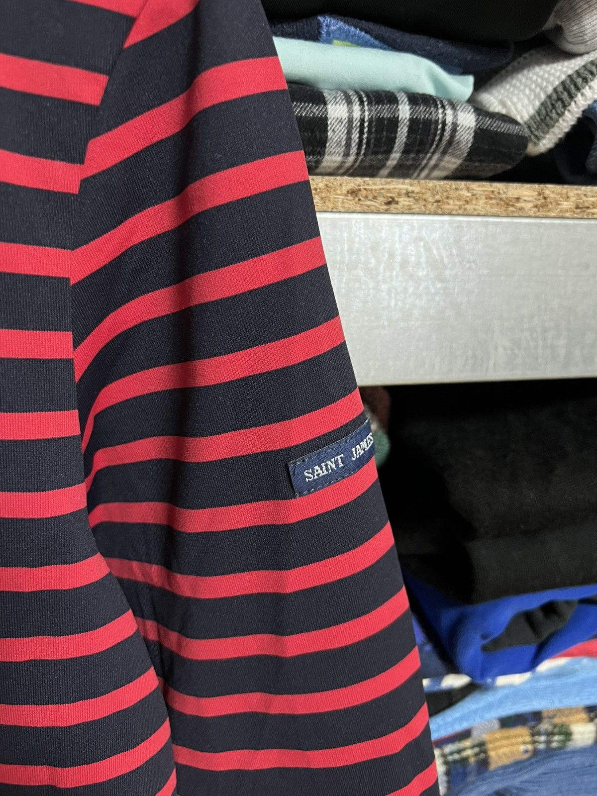 Saint James Saint James Asap Rocky Striped 3/4 Sleeve T Shirt Size M Size M / US 6-8 / IT 42-44 - 3 Thumbnail