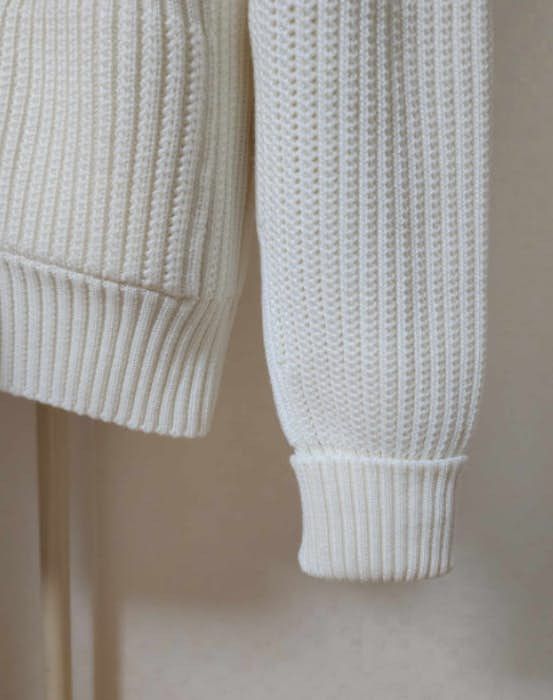 Tom Ford o1sm1stk0324 Cardigan in Ivory Size US L / EU 52-54 / 3 - 3 Thumbnail