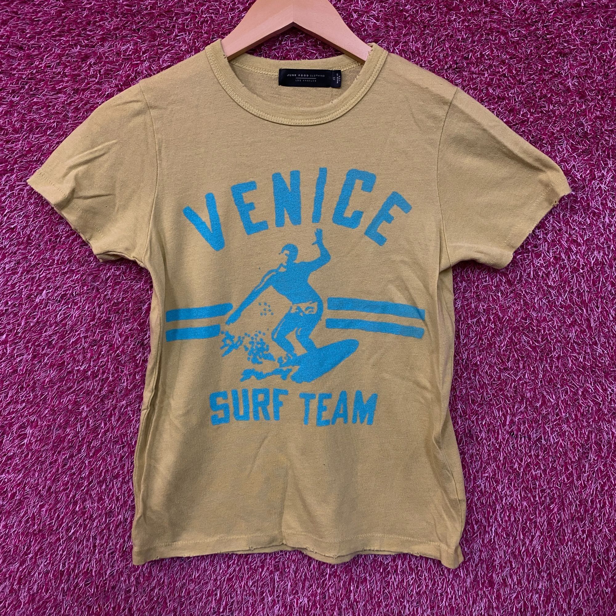 Junk Food Junk Food Venice Surf Team Original T-Shirt XS Size XS / US 0-2 / IT 36-38 - 1 Thumbnail