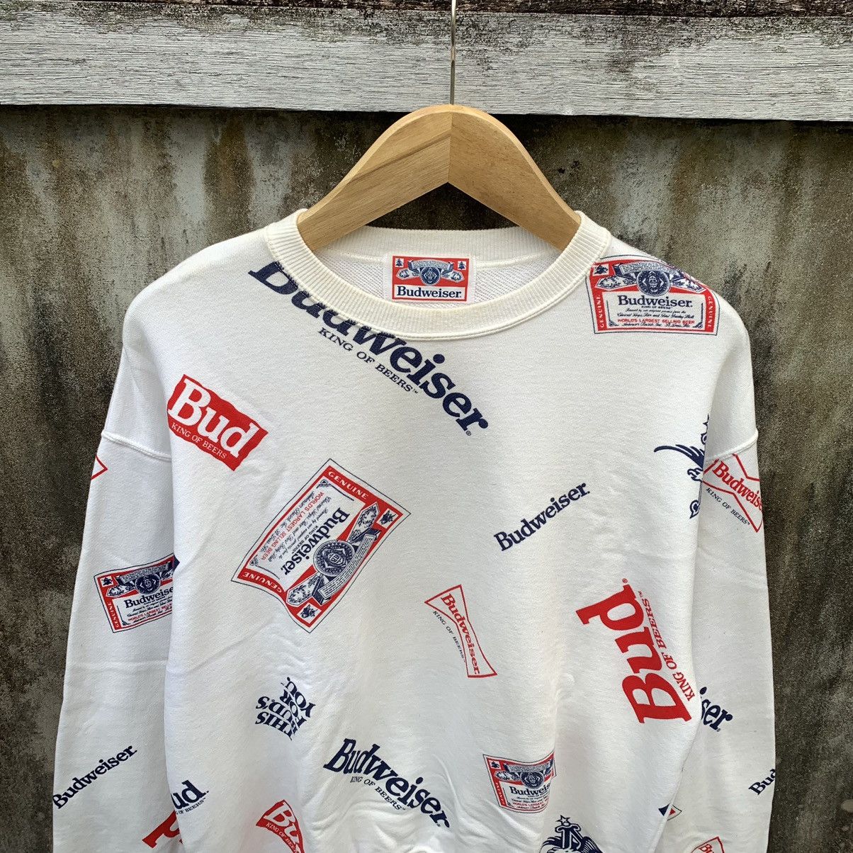 Budweiser VINTAGE BUDWEISER CREWNECK Size US M / EU 48-50 / 2 - 2 Thumbnail