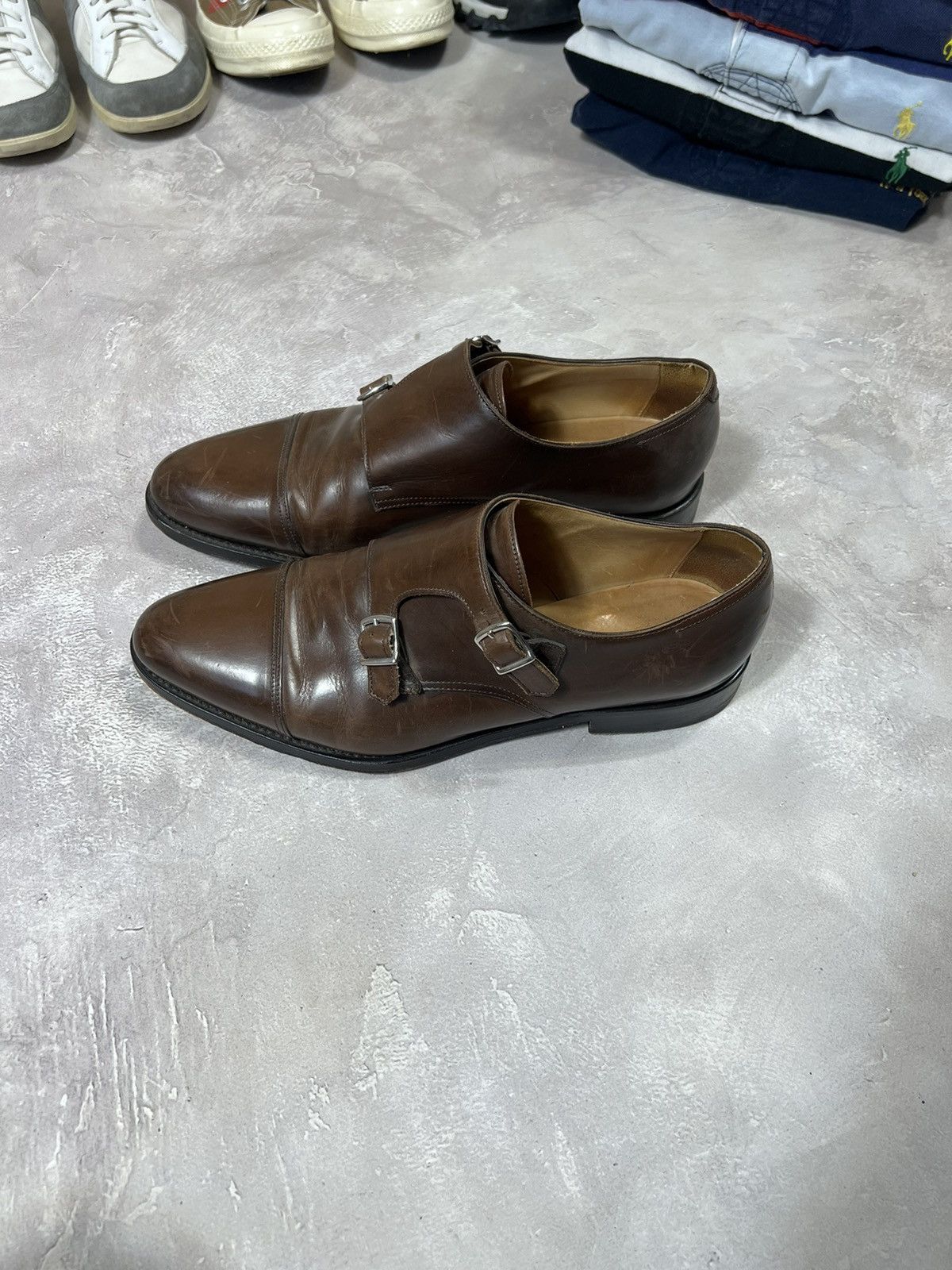 Suitsupply × Vintage SuitSupply Leather Formal Shoes Size US 9.5 / EU 42-43 - 2 Thumbnail