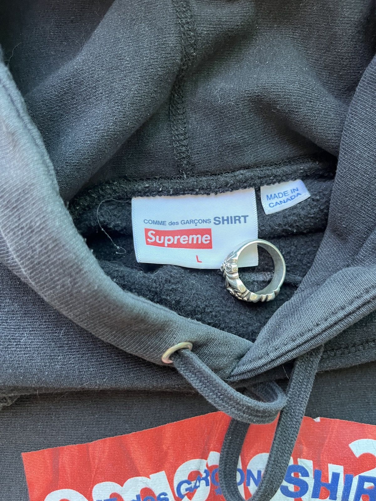 Supreme Supreme x COMME des GARÇONS Size US L / EU 52-54 / 3 - 5 Thumbnail