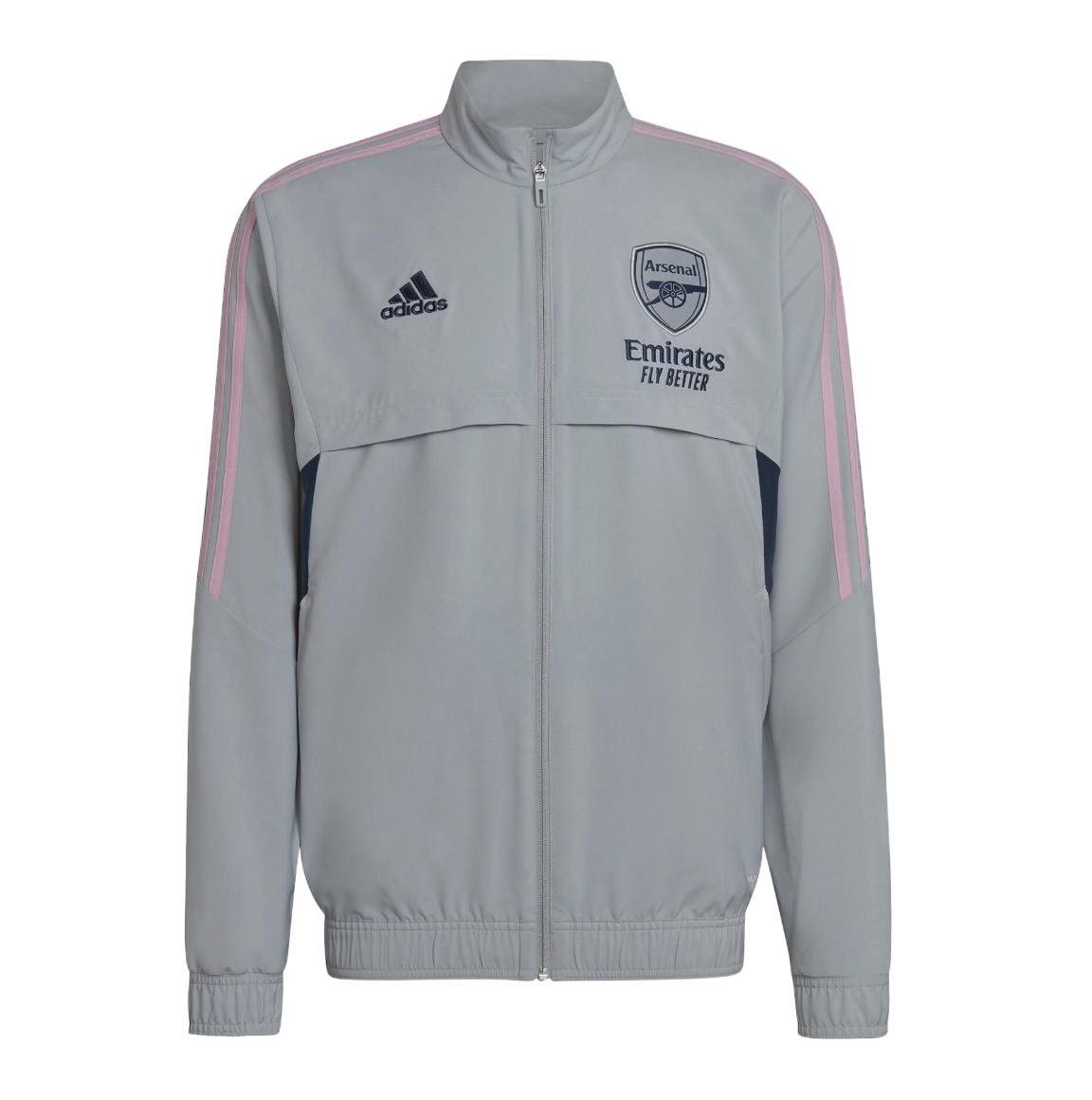 Adidas 2022/23 ARSENAL FC PRESENTATION MENS SOCCER FOOTBALL JACKET Size US L / EU 52-54 / 3 - 1 Thumbnail