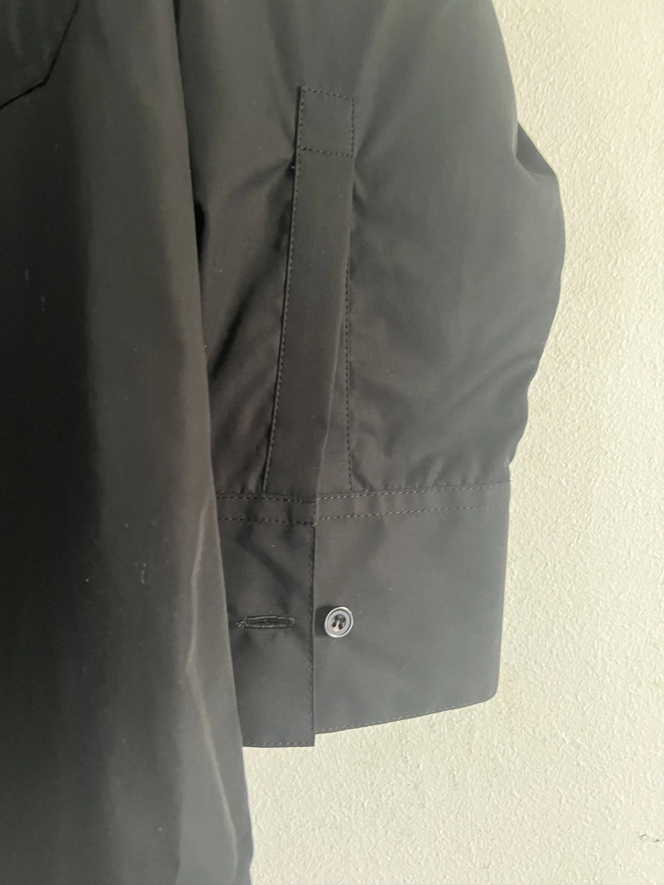 Y's Black Double Layered Shirt Size US M / EU 48-50 / 2 - 5 Thumbnail