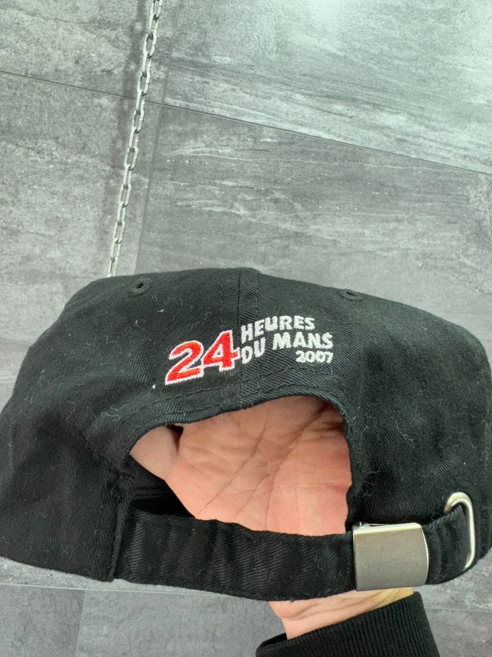 Audi × Vintage Audi Sport Baseball Cap Black Shell Le Mans 2007 24hr Size ONE SIZE - 4 Thumbnail