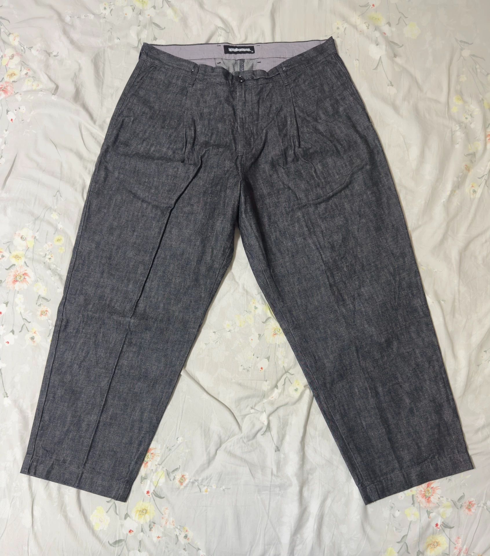 Neighborhood Neighborhood 21ss Black Washed Loose Nevada Jeans XL Size US 36 / EU 52 - 1 Thumbnail
