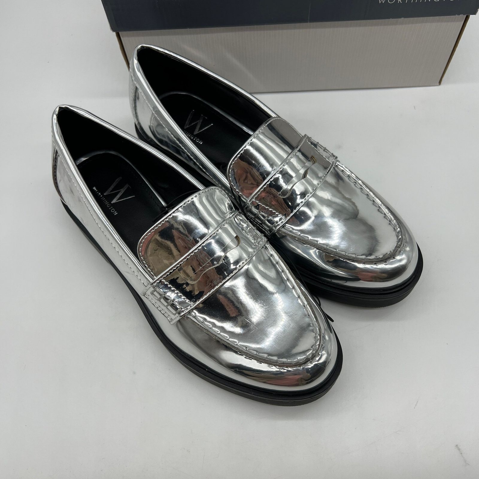 Other Worthington Ellen Womens Round Closed Toe Loafers Size US 8 / IT 38 - 2 Thumbnail