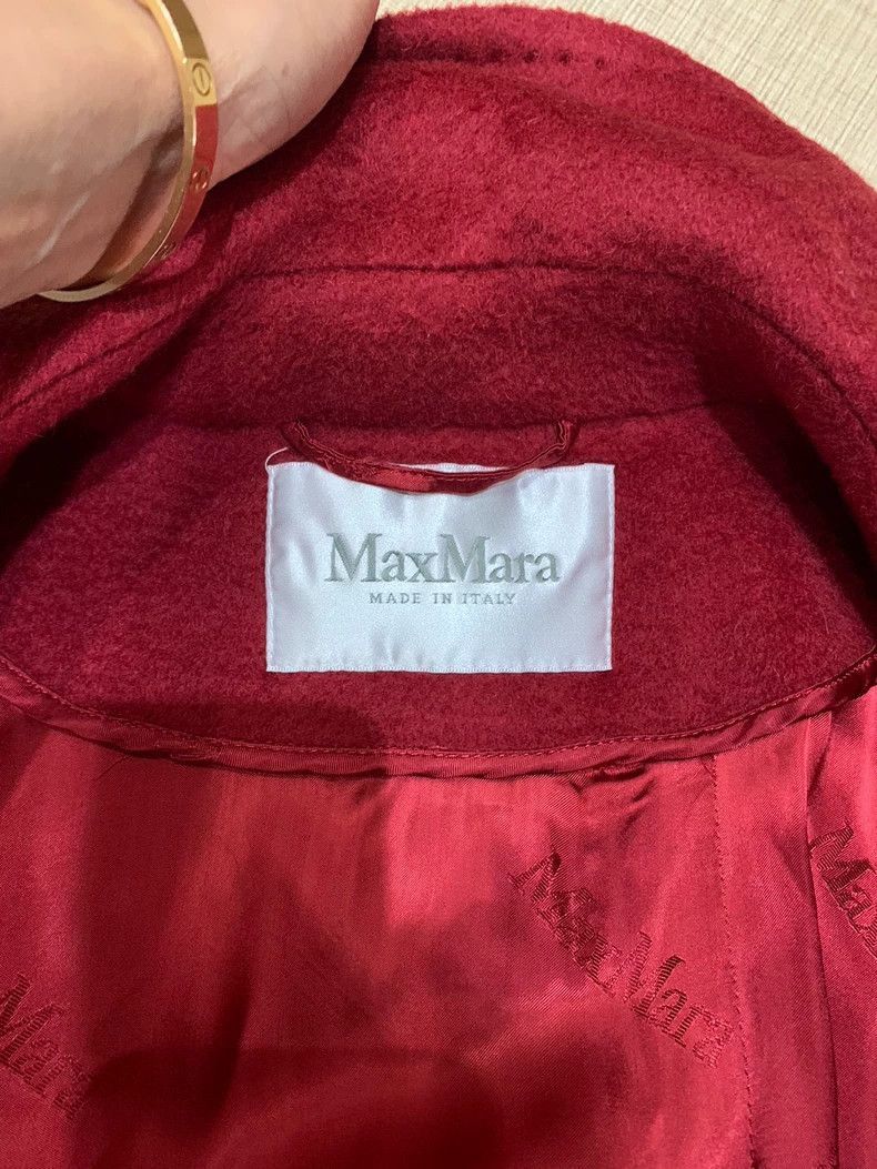 Other MaxMara Manuela Red Wool Coat-2508 Size US M / EU 48-50 / 2 - 3 Thumbnail