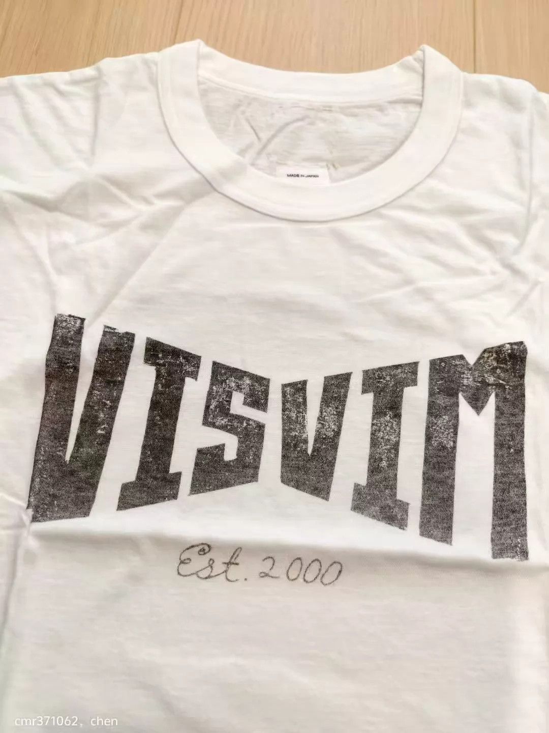 Visvim visvim 24ss heritage tee yellow/white/lt green 2,3,4 1-wash Size US M / EU 48-50 / 2 - 4 Thumbnail