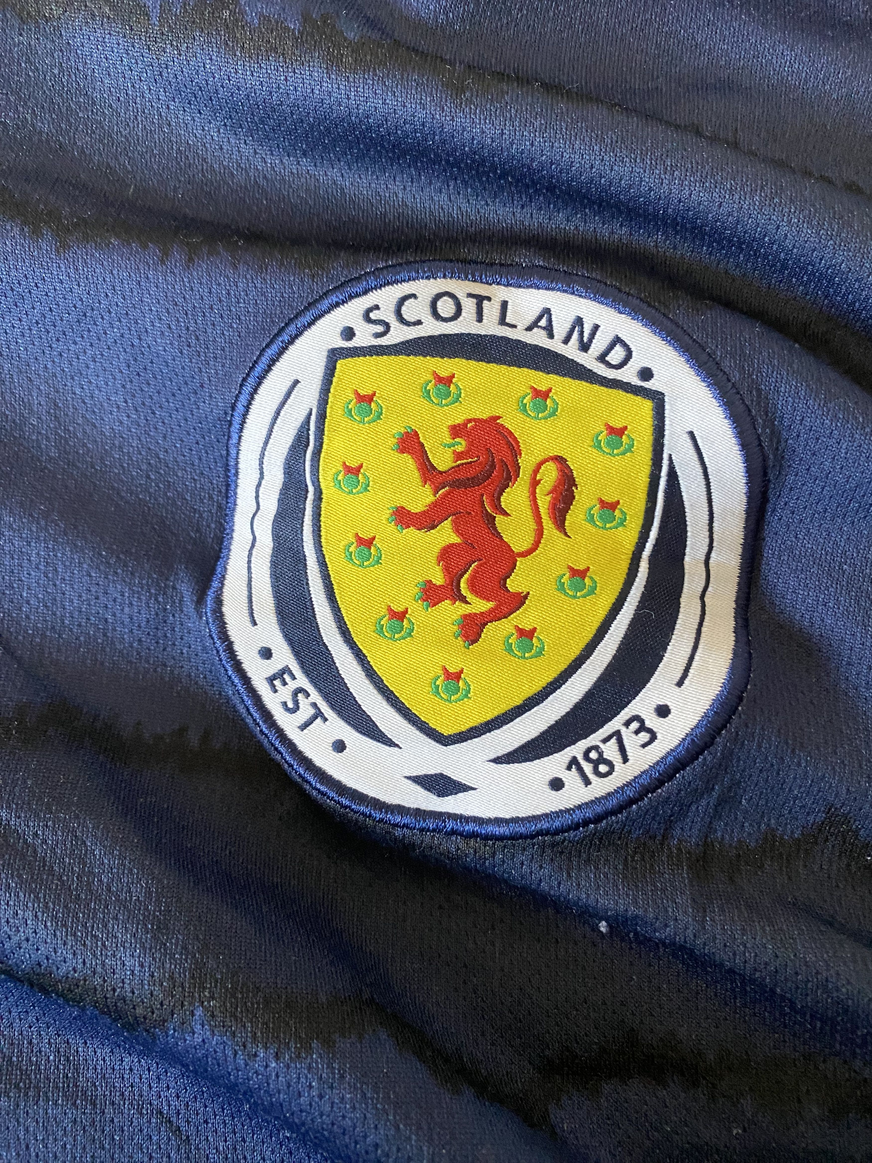 Adidas Jersey SCOTLAND - 2020 - 2022 - 2XL - Adidas - UNIQUE Size US XXL / EU 58 / 5 - 5 Thumbnail