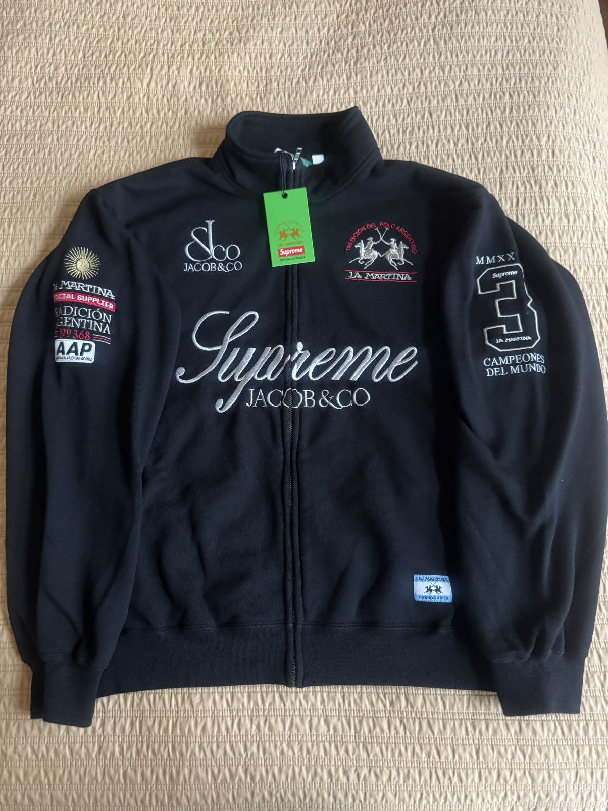 Jacob & Co. × Supreme (LIMITED) Supreme/La Martina/Jacob Zip