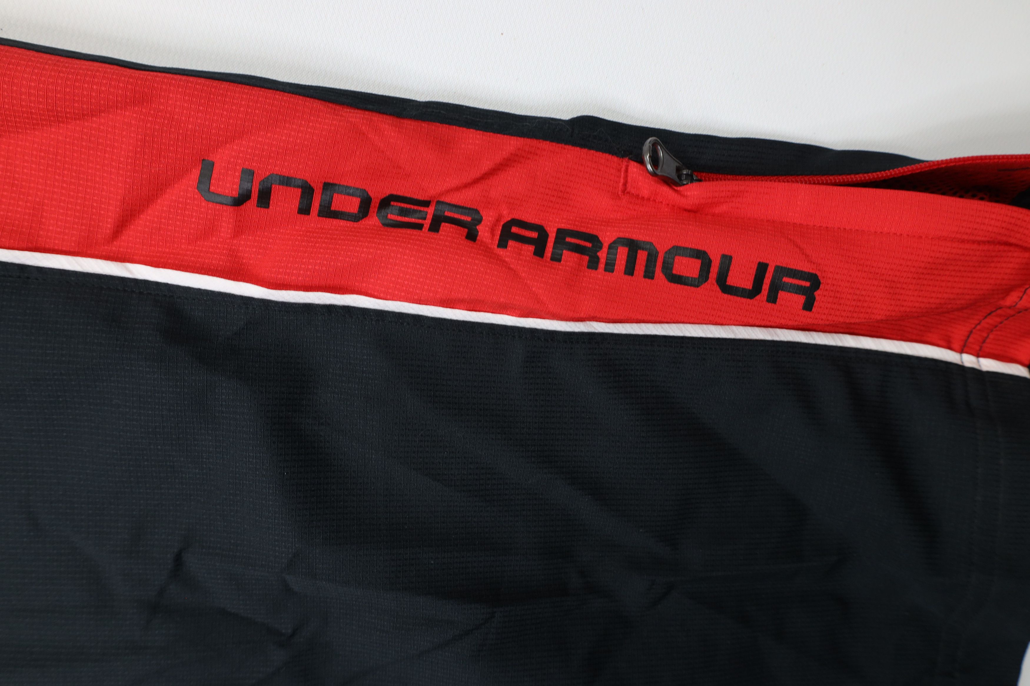 Under Armour × Vintage Under Armour Fit Lined Wide Leg Windbreaker Rain Pants Black Size US 42 / EU 58 - 5 Thumbnail