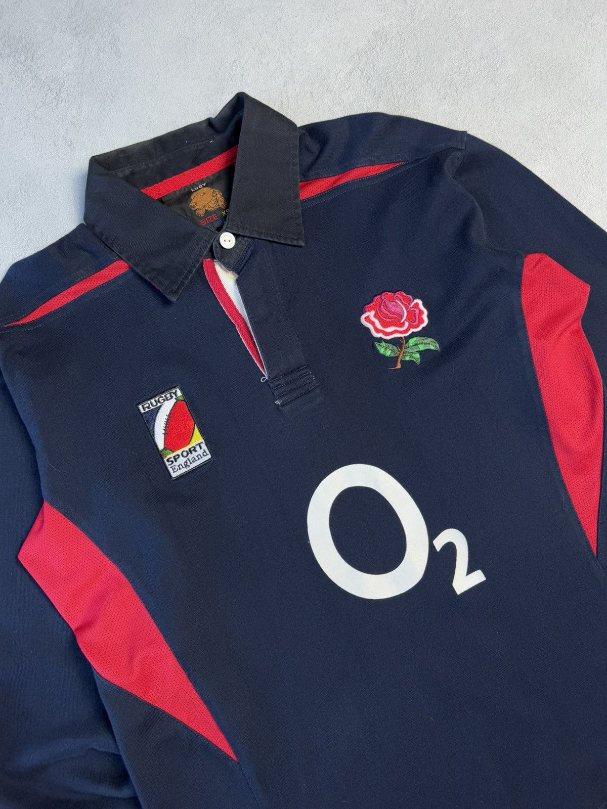 Other England O2 2008 Rugby Shirt Long Sleeve Jersey Lucy Size US XS / EU 42 / 0 - 3 Thumbnail
