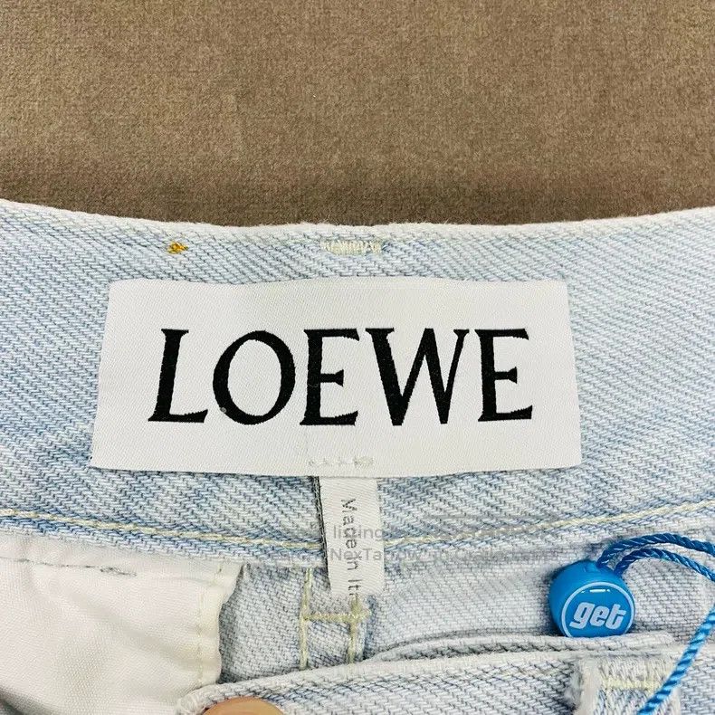 Loewe Loewe Blue Back Leather Label Trousers Size 42" / US 20 - 3 Thumbnail