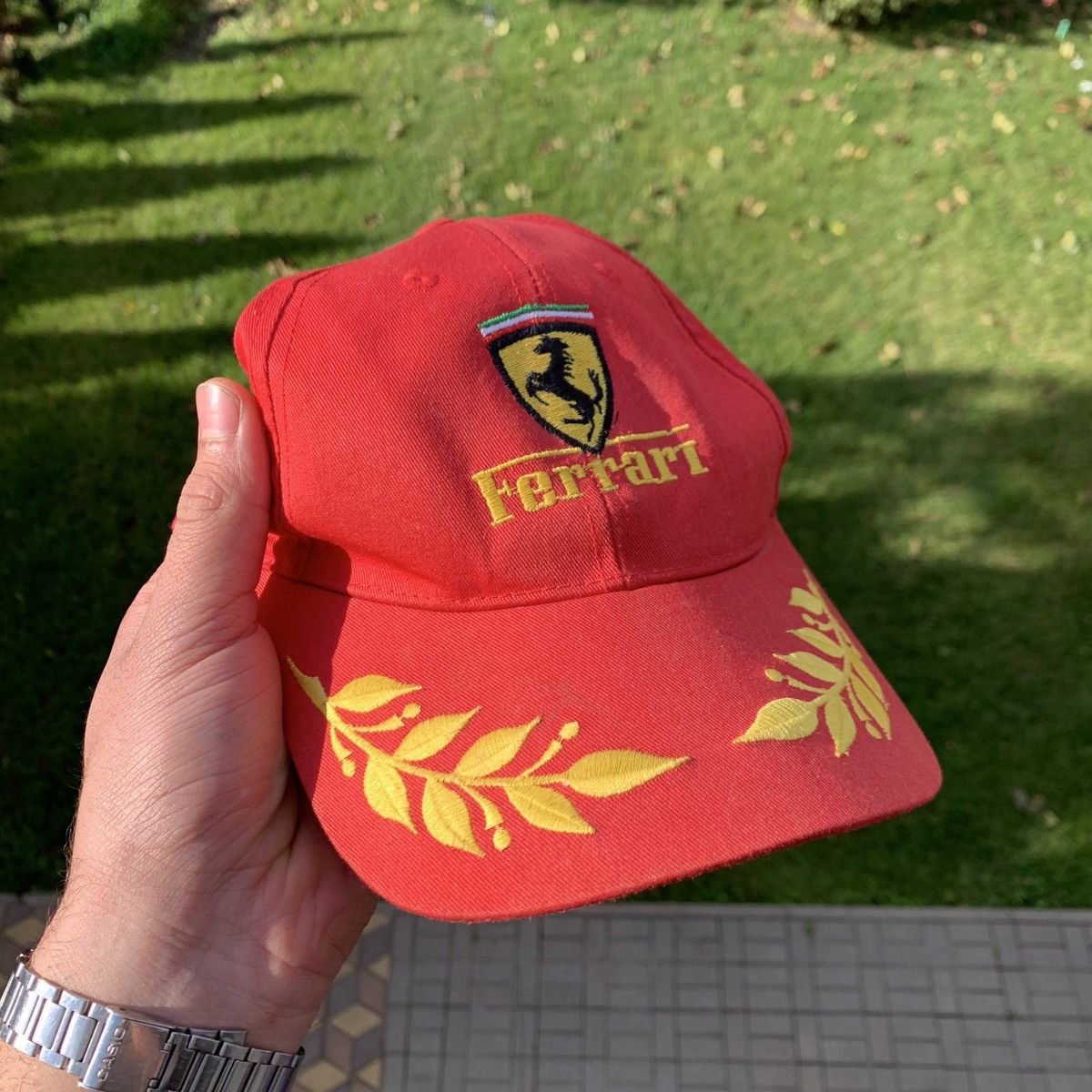 Ferrari × Formula 1 Vintage Ferrari racing cap hat Size ONE SIZE - 2 Thumbnail