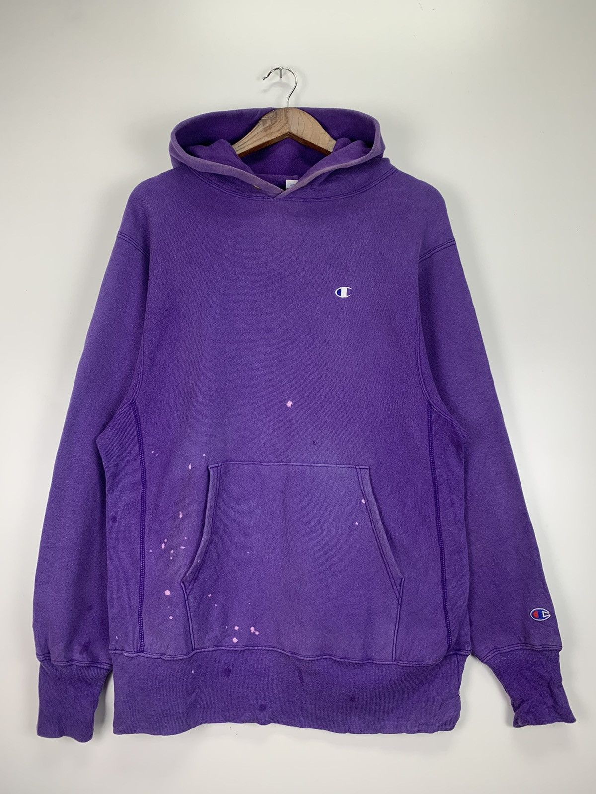 Champion × Vintage Vintage Champion Made in USA hoodie Size US L / EU 52-54 / 3 - 3 Thumbnail