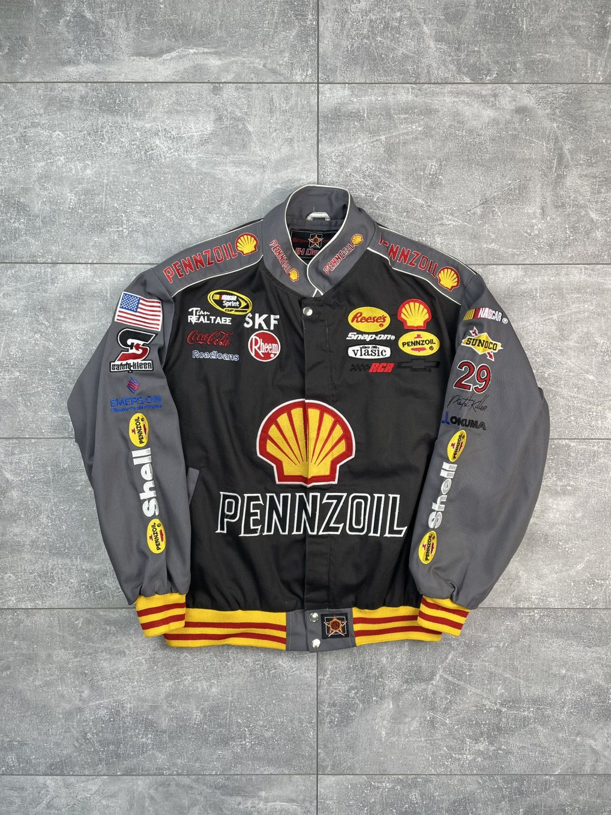 JH Design JH Design Racing Jacket Embroidery Jeff Hamilton Pennzoil Size US L / EU 52-54 / 3 - 1 Thumbnail