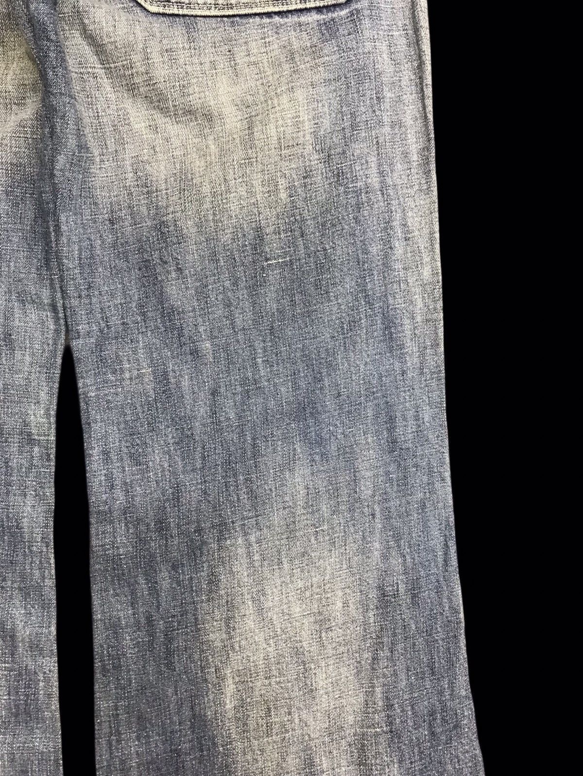 Japanese Brand 💥BELL BOTTOM💥BACK NUMBER LIGHT LOW RISE BAKER DENIM F415 Size US 30 / EU 46 - 13 Thumbnail