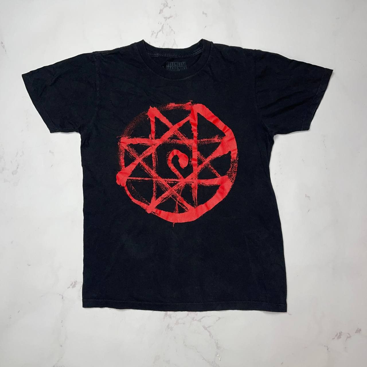 Vintage Fullmetal Alchemist Mens Bloodmark Blood Seal Symbol Manga Size US S / EU 44-46 / 1 - 1 Thumbnail