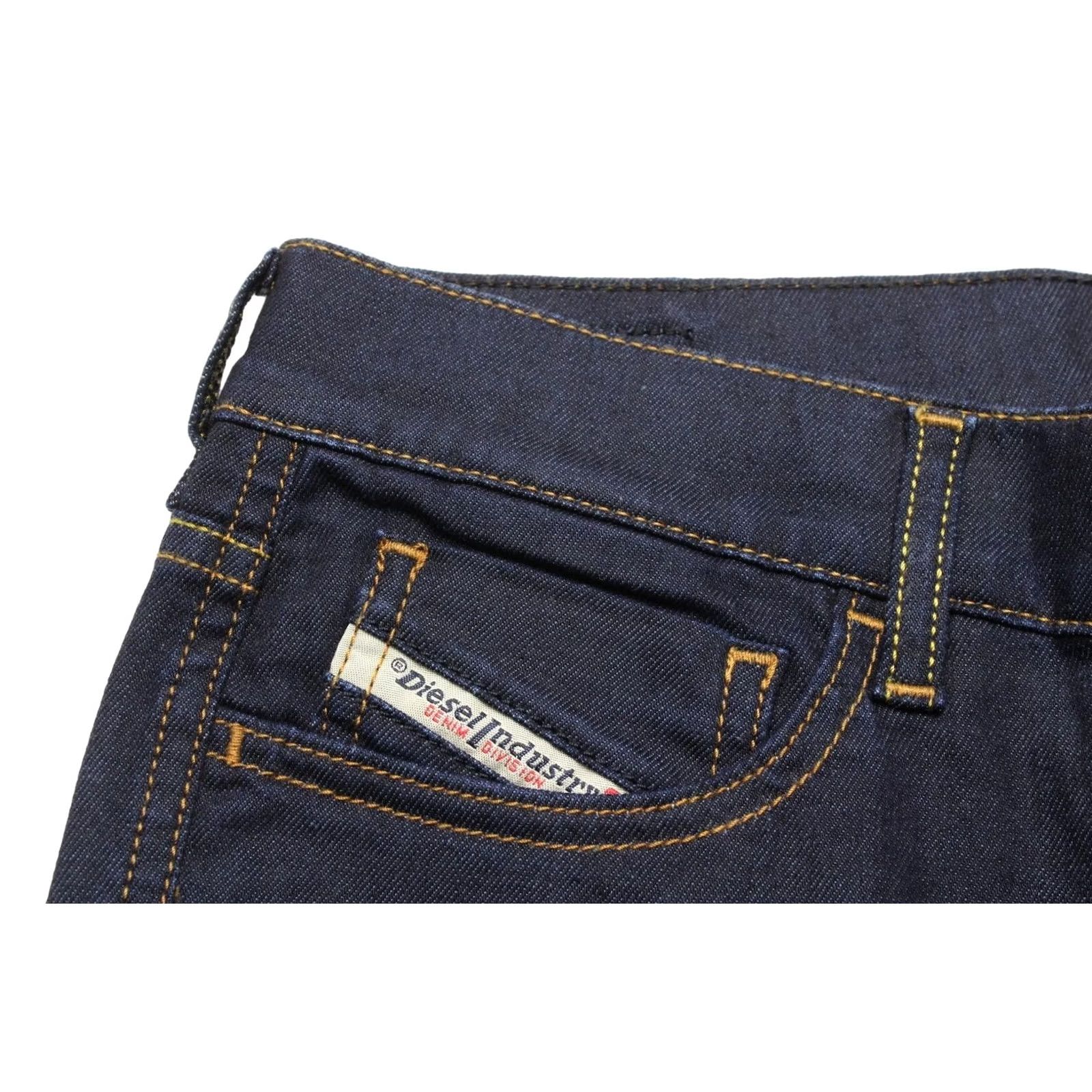Diesel DIESEL Bootzee Regular Slim-Bootcut 0069H Stretch Jeans Women's W27/L32 Zip Blue Size 27" / US 4 / IT 40 - 6 Thumbnail