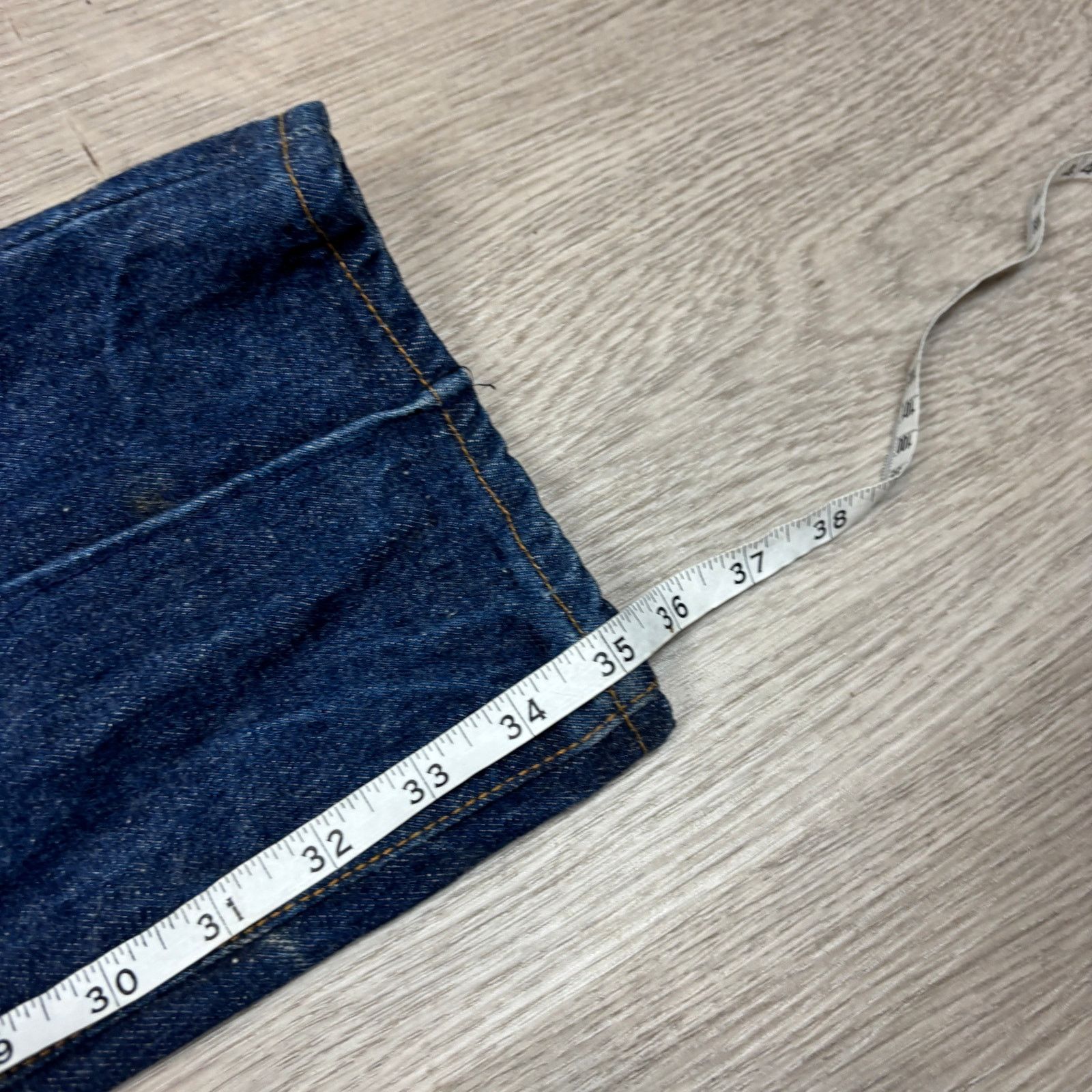 Levi's × Vintage Vintage 90s Levi's 501 XX Straight Leg Jeans 30x38 (33x35) Size US 33 - 8 Thumbnail