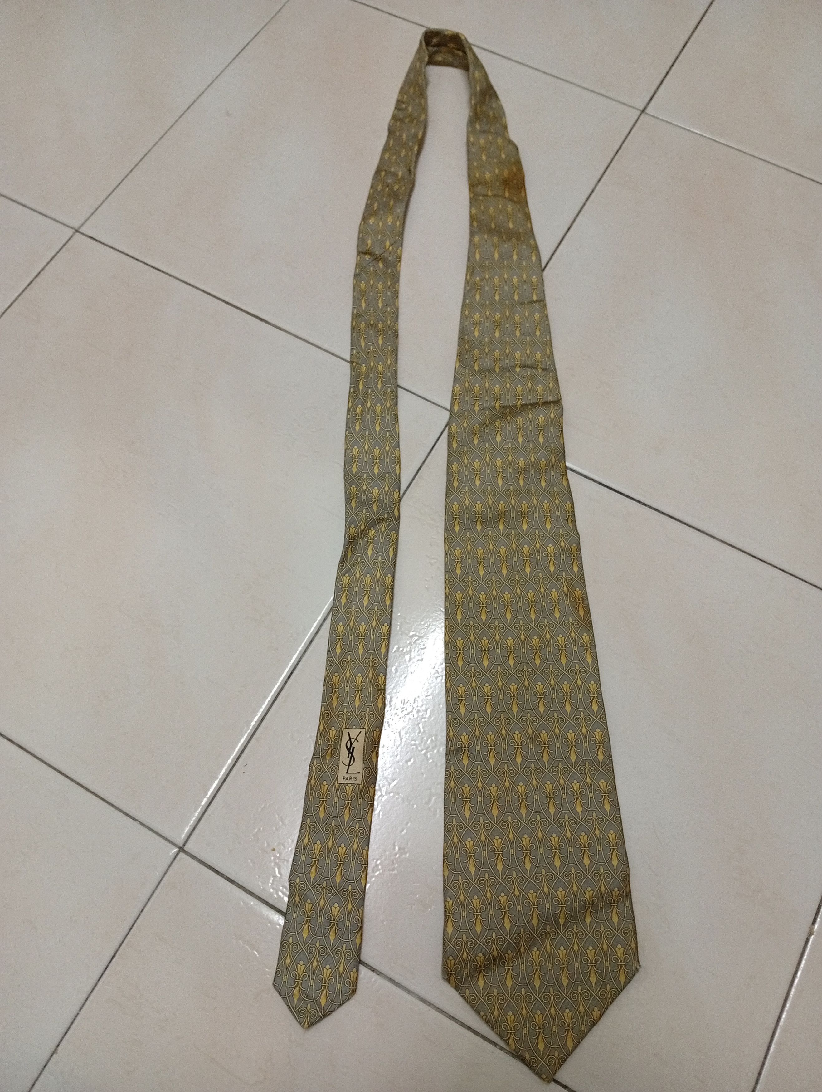 Yves Saint Laurent Yves saint Laurent X desinger Tie Size ONE SIZE - 2 Thumbnail