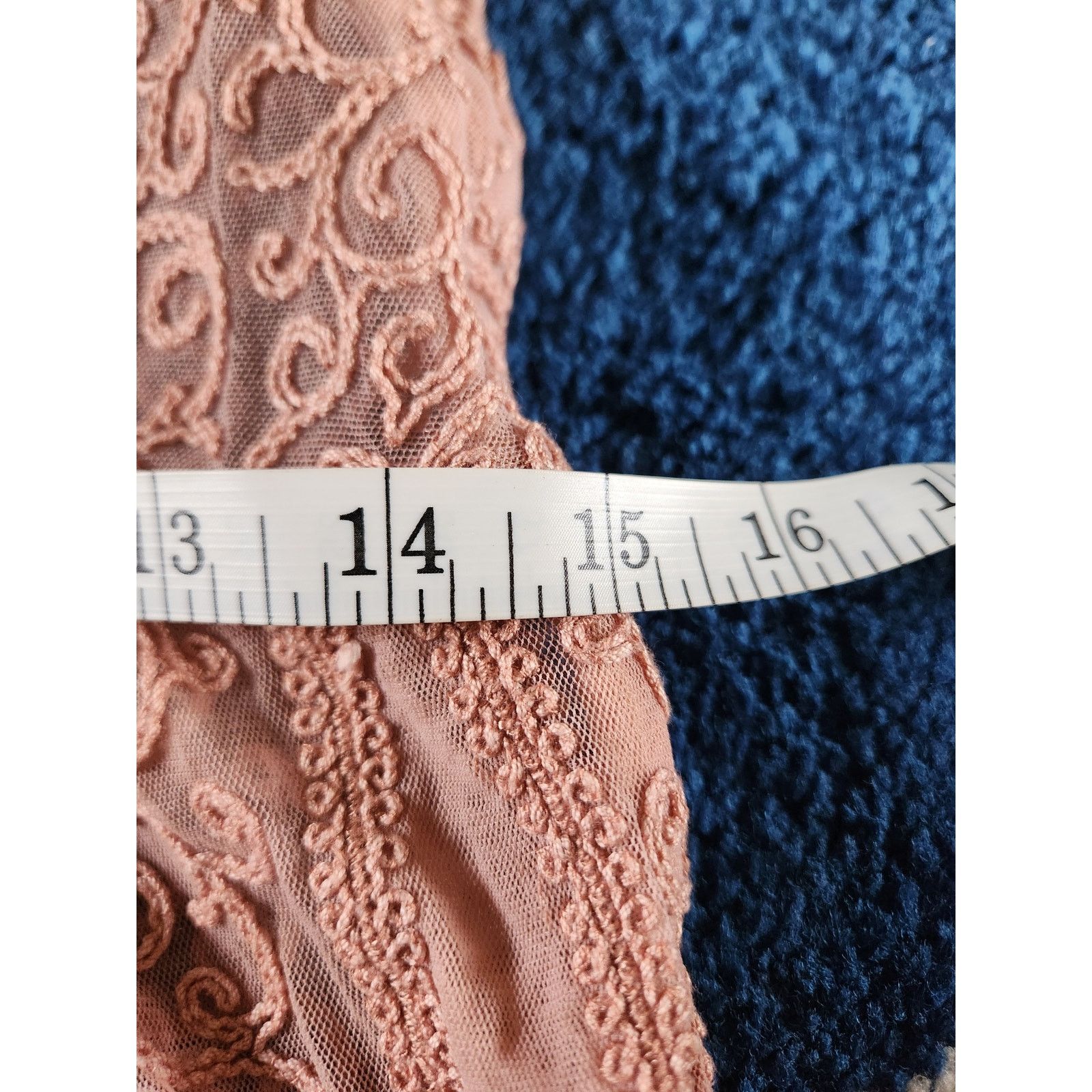 Other Baraschi For Anthropology Semi Sheer Boho Crochet Dress 12 Size XL / US 12-14 / IT 48-50 - 10 Thumbnail