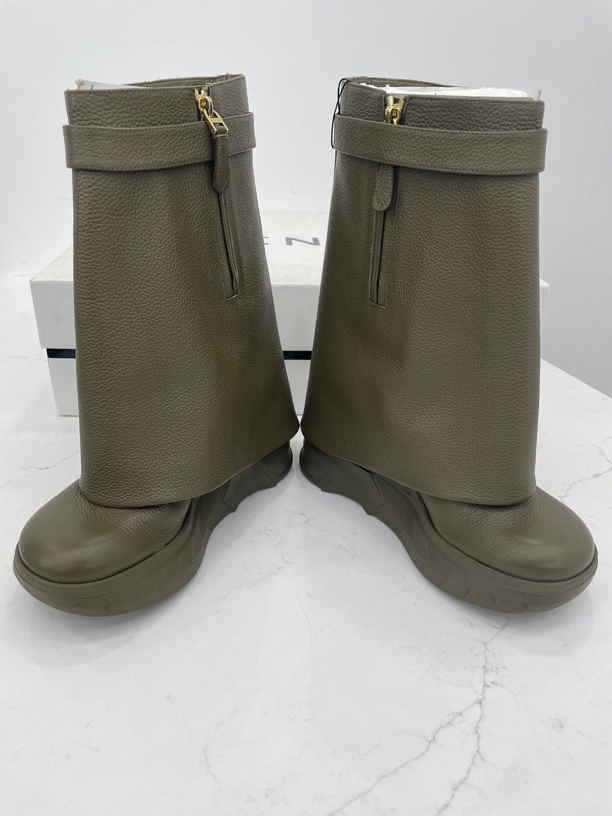 Givenchy Givenchy Calfskin Shark Boots Size US 6 / IT 36 - 3 Thumbnail