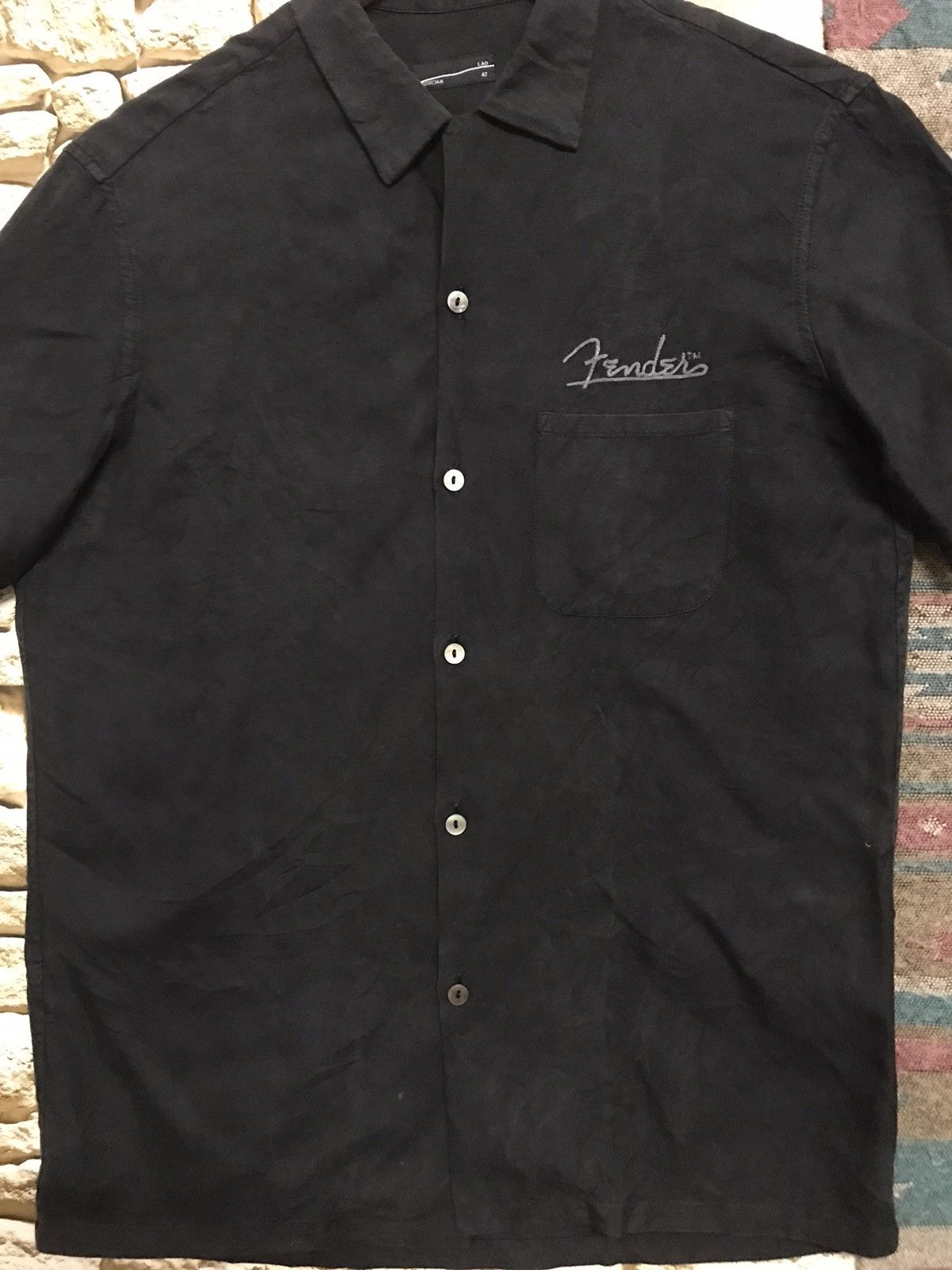 Fender × Lad Musician Lab Musician X Fender Like Bowling Shirt Size US M / EU 48-50 / 2 - 3 Thumbnail