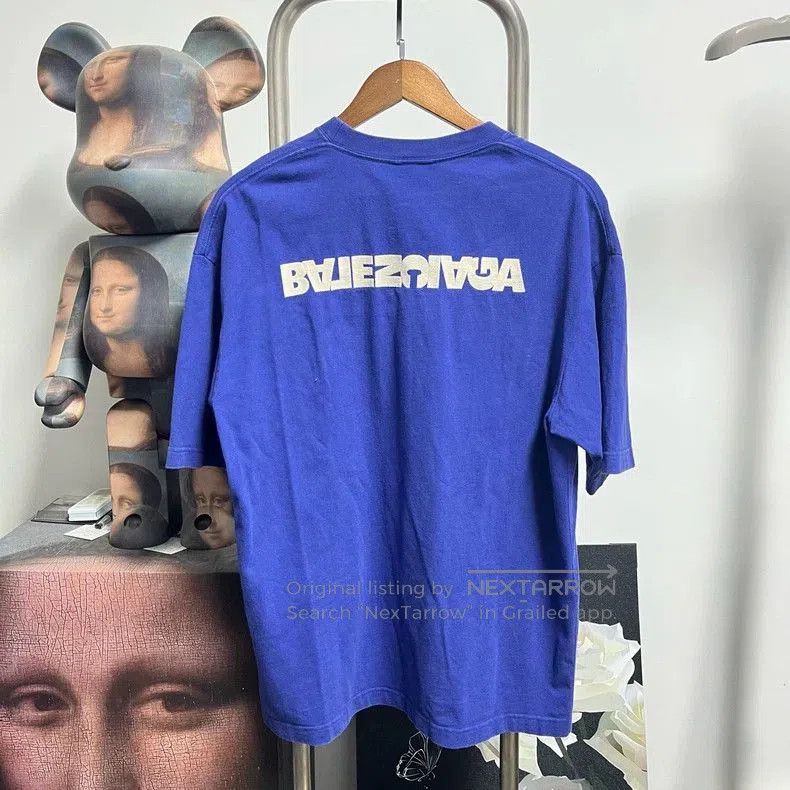 Balenciaga Balenciaga Embroidered Short Sleeve Tee. Size US XS / EU 42 / 0 - 2 Thumbnail