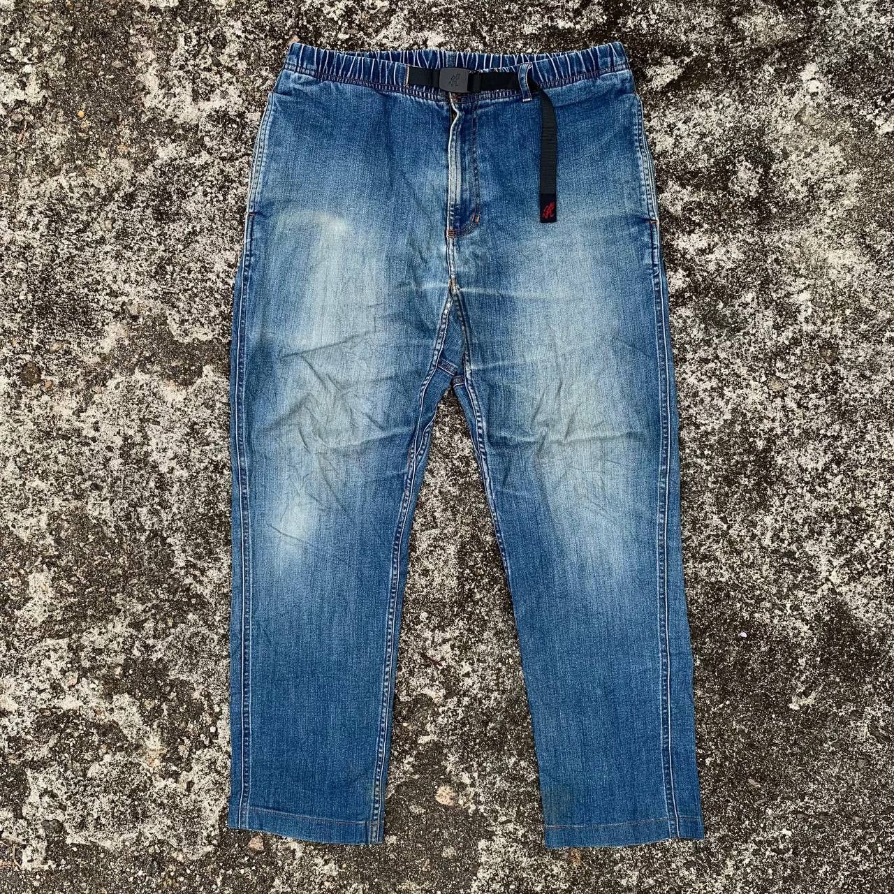 Gramicci Women Gramicci Jeans Blue Wash Denim Streetwear Size 32" / US 10 / IT 46 - 1 Thumbnail