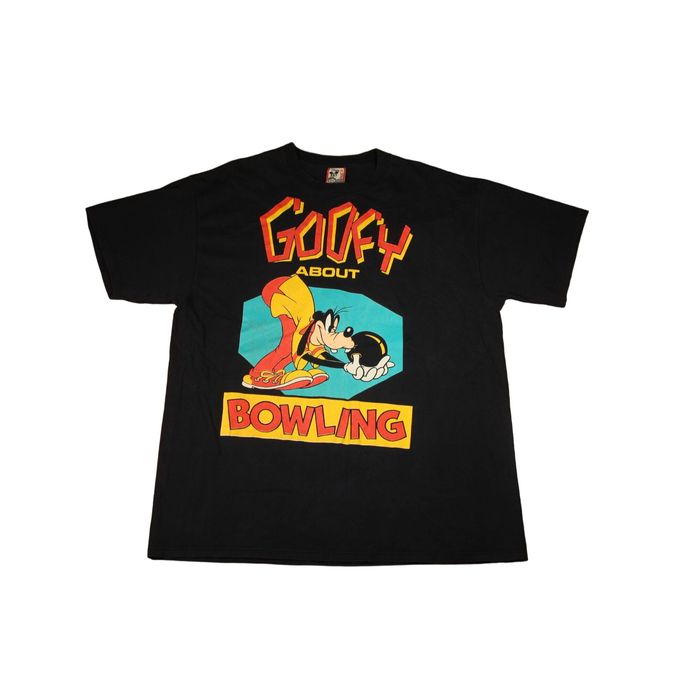 Disney Vintage Disney Goofy About Bowling Graphic T-shirt | Grailed