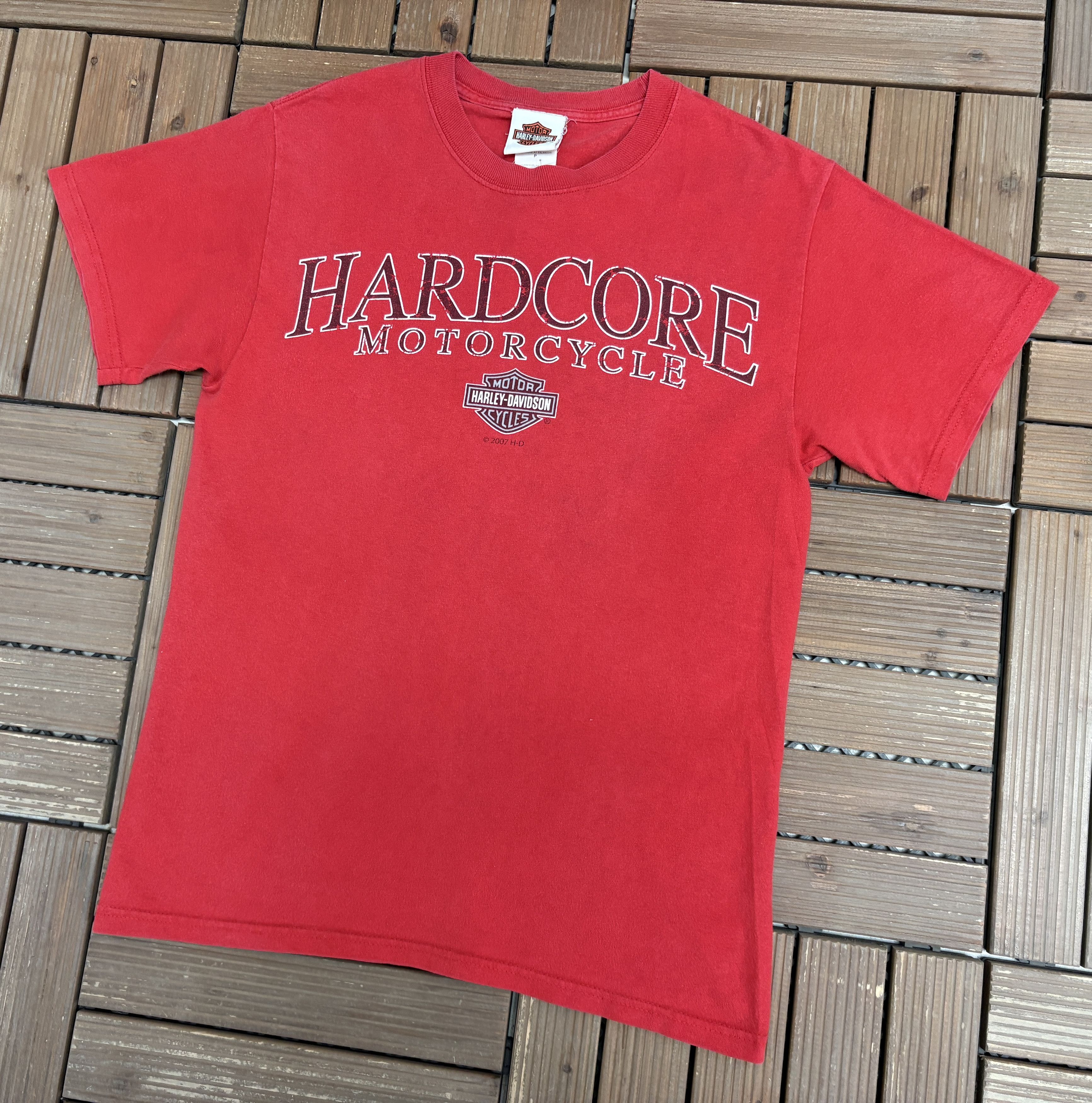 Harley Davidson Harley Davidson Hardcore Motorcycles Vintage T-Shirt Tee Size US S / EU 44-46 / 1 - 3 Thumbnail