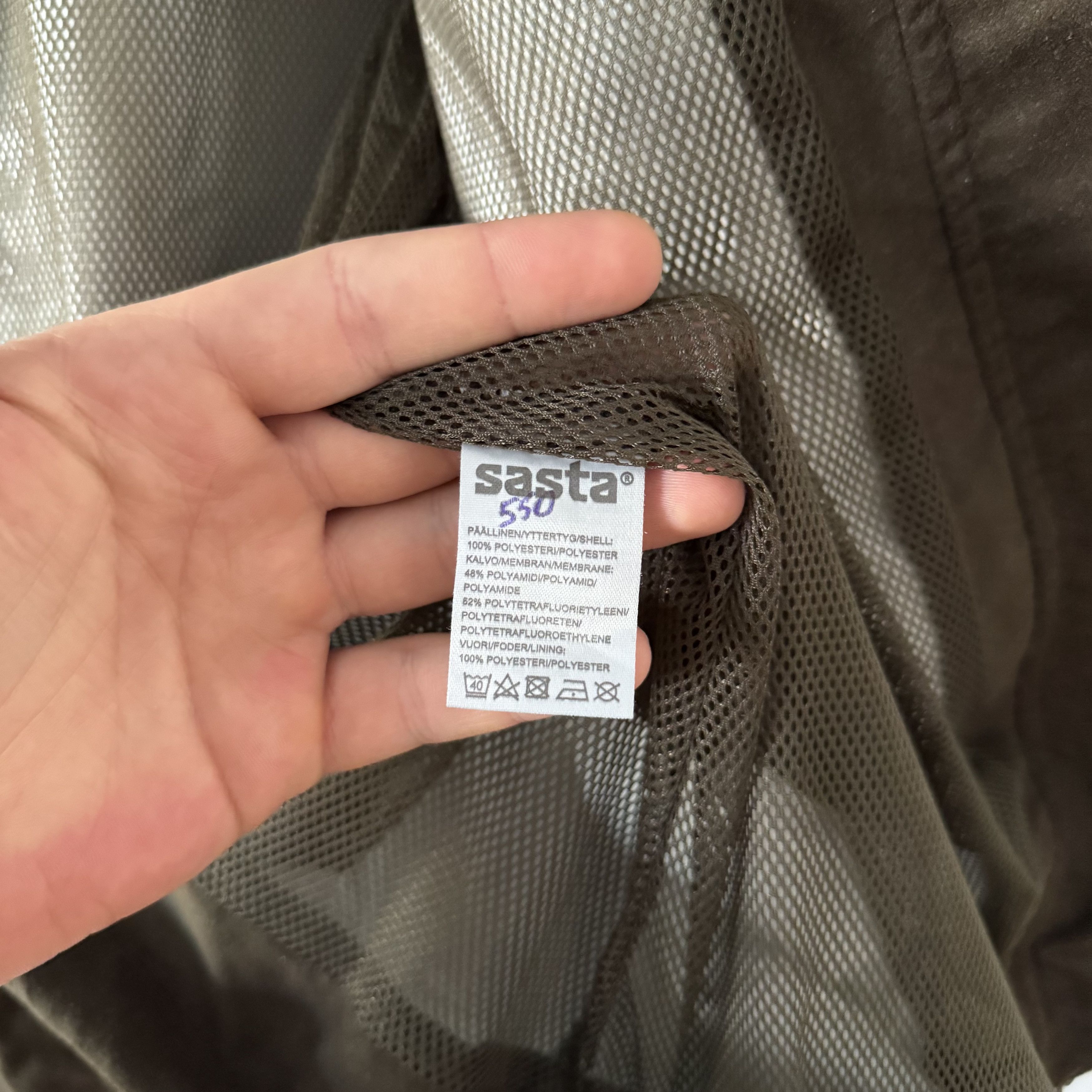 Other Sasta Finland Gore-Tex GTX Green Olive Jacket Size 42 Size M / US 6-8 / IT 42-44 - 18 Thumbnail