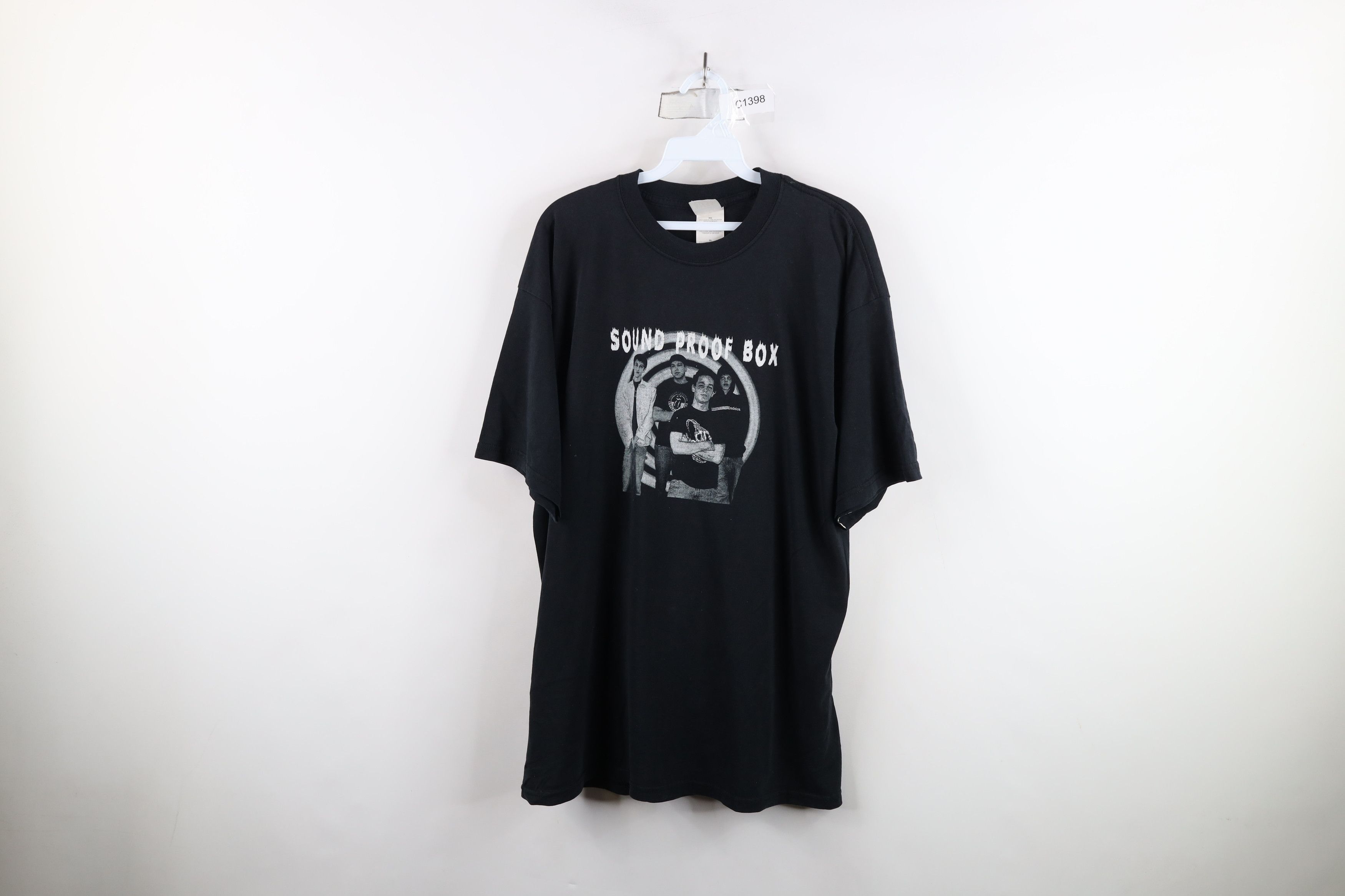 Vintage Vintage Y2K Streetwear Sound Proof Box Band T-Shirt Black Size US XL / EU 56 / 4 - 1 Thumbnail