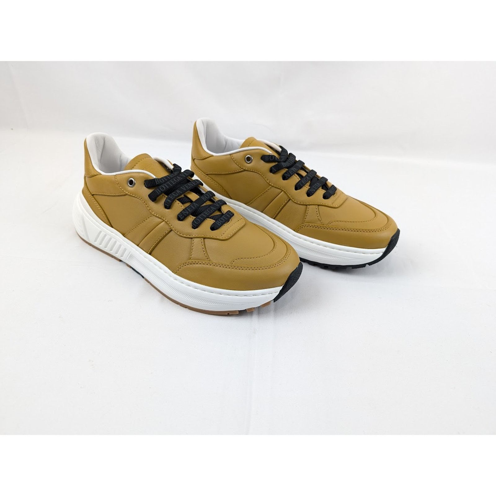 Bottega Veneta o1rshd1 Scarpa Pelle Sneakers Speedster in Butter Scotch Size US 8.5 / EU 41-42 - 14 Thumbnail