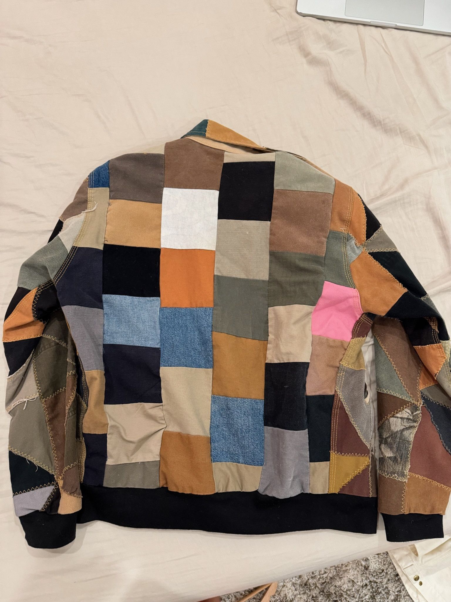 Carhartt Carhartt 1 of 1 Homemade Cut and Sew Patchwork Jacket Size US S / EU 44-46 / 1 - 2 Thumbnail
