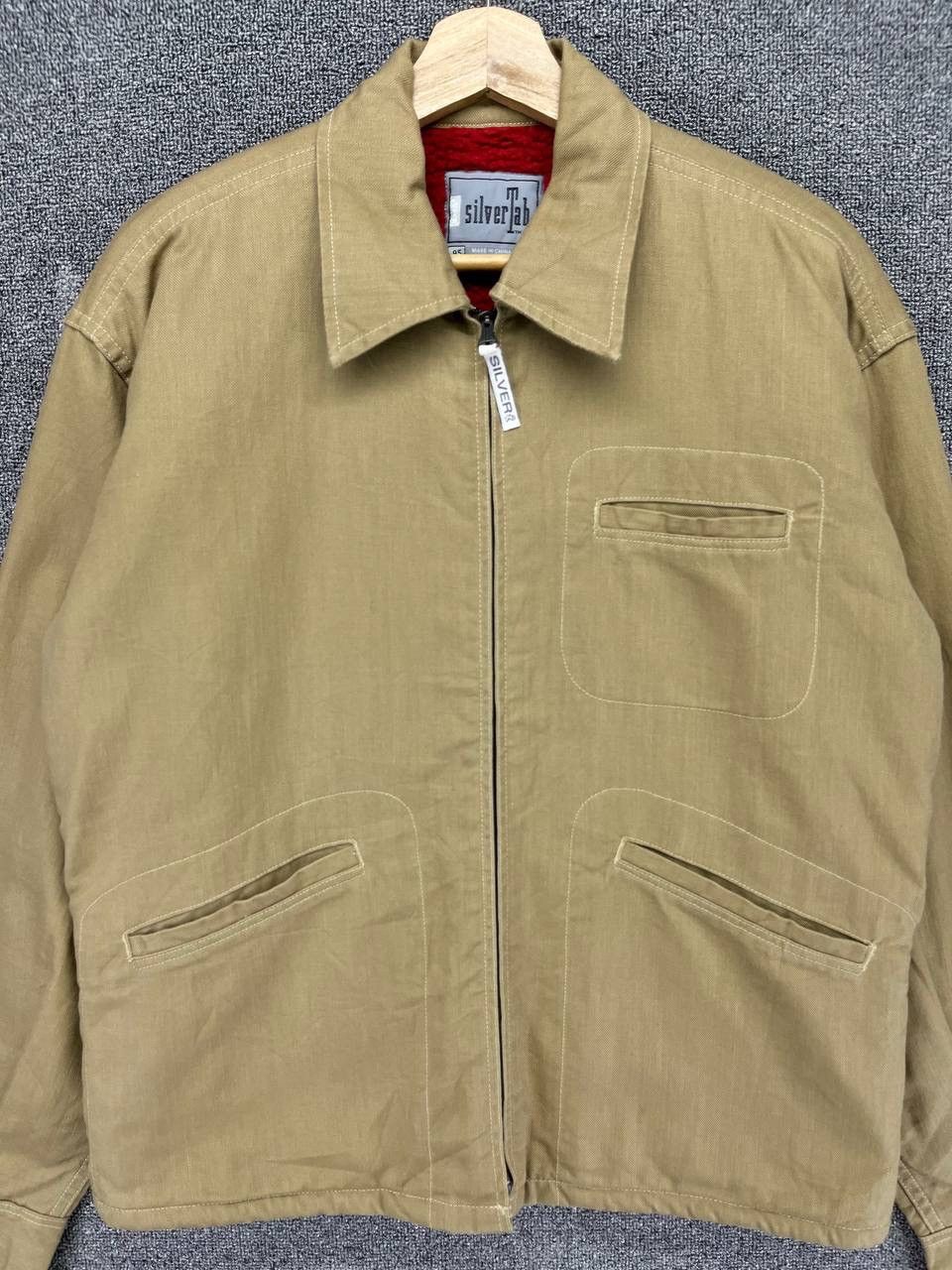 Levi's Vintage Levis Silver Tab Rare Zip Up Chore Jacket Size US M / EU 48-50 / 2 - 5 Thumbnail