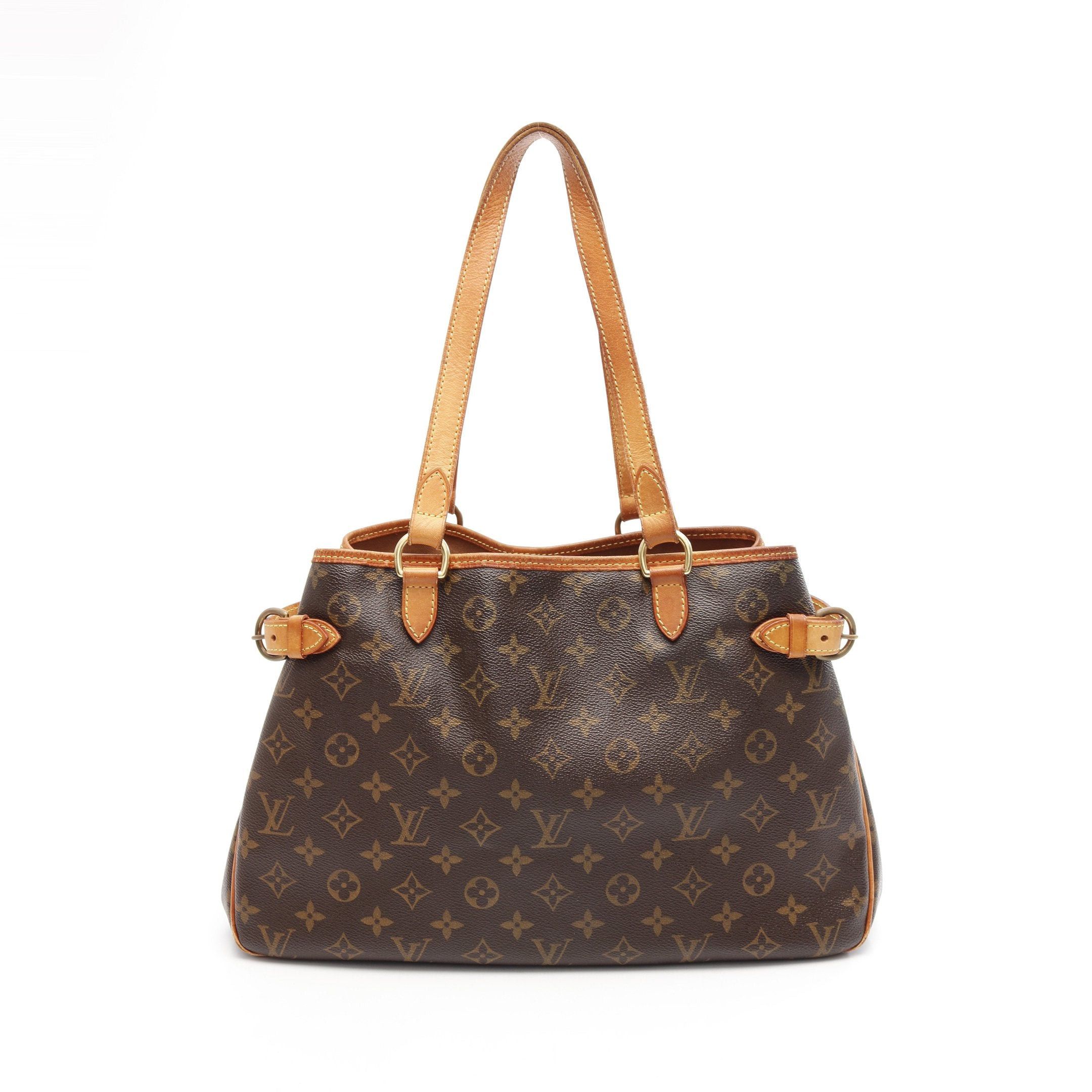 Louis Vuitton Louis Vuitton Batignolles Horizontal Monogram Shoulder Bag Leather Brown Size ONE SIZE - 1 Thumbnail